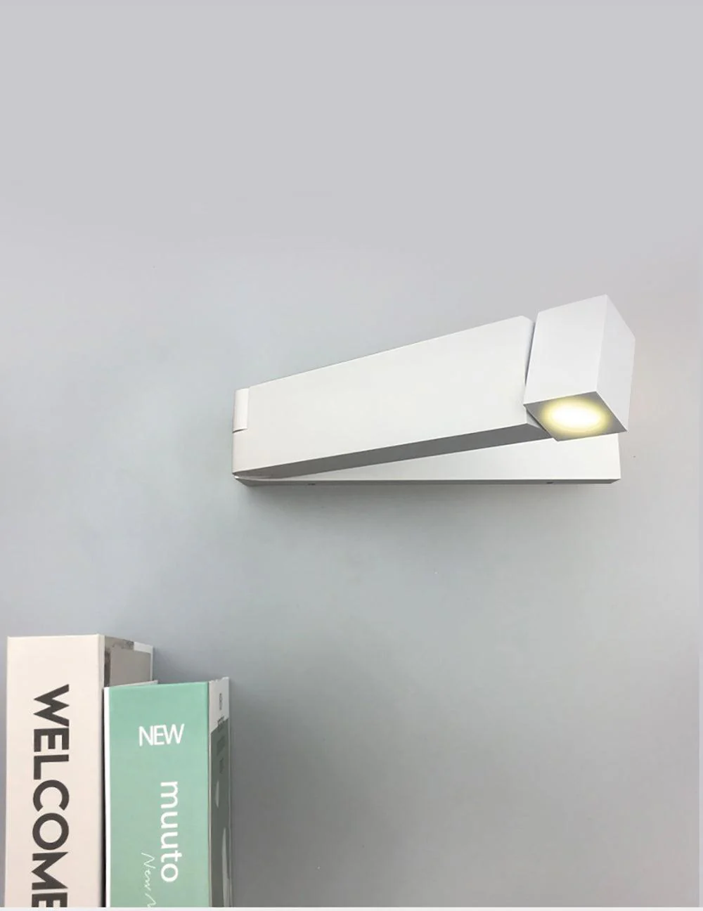 Phase LED Modern Minimalist Bedside Bedroom Wall Light - Image 8