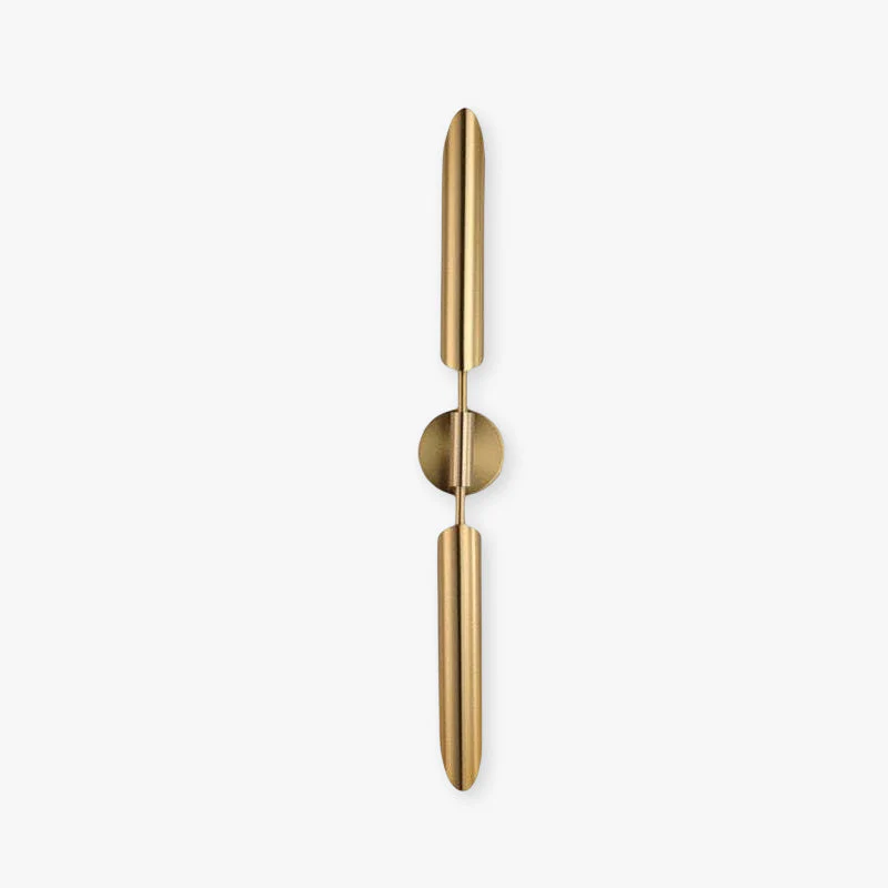 Phira Luxury Double-head Golden Scabbard Wall Lamp