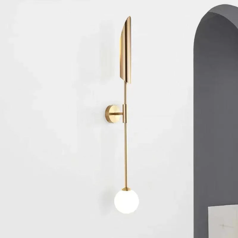 Phira Luxury Double-head Golden Scabbard Wall Lamp - Image 12