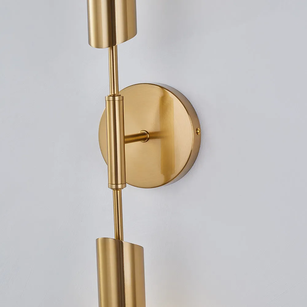 Phira Luxury Double-head Golden Scabbard Wall Lamp - Image 13