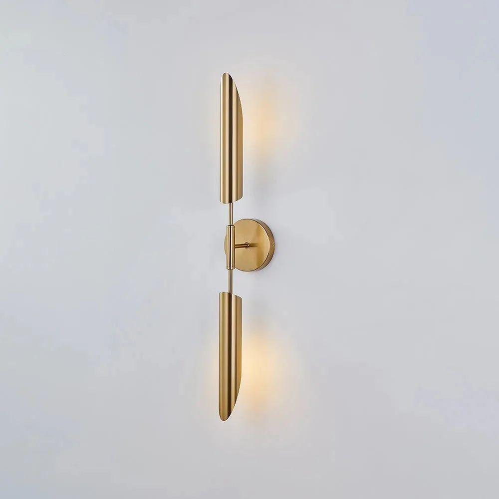 Phira Luxury Double-head Golden Scabbard Wall Lamp - Image 15
