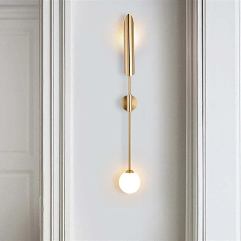 Phira Luxury Double-head Golden Scabbard Wall Lamp - Image 3