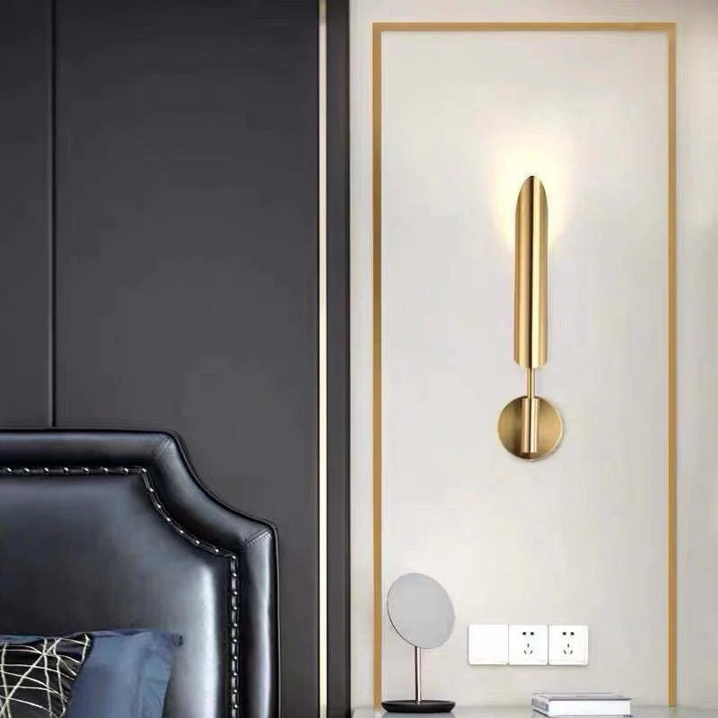Phira Luxury Double-head Golden Scabbard Wall Lamp - Image 9