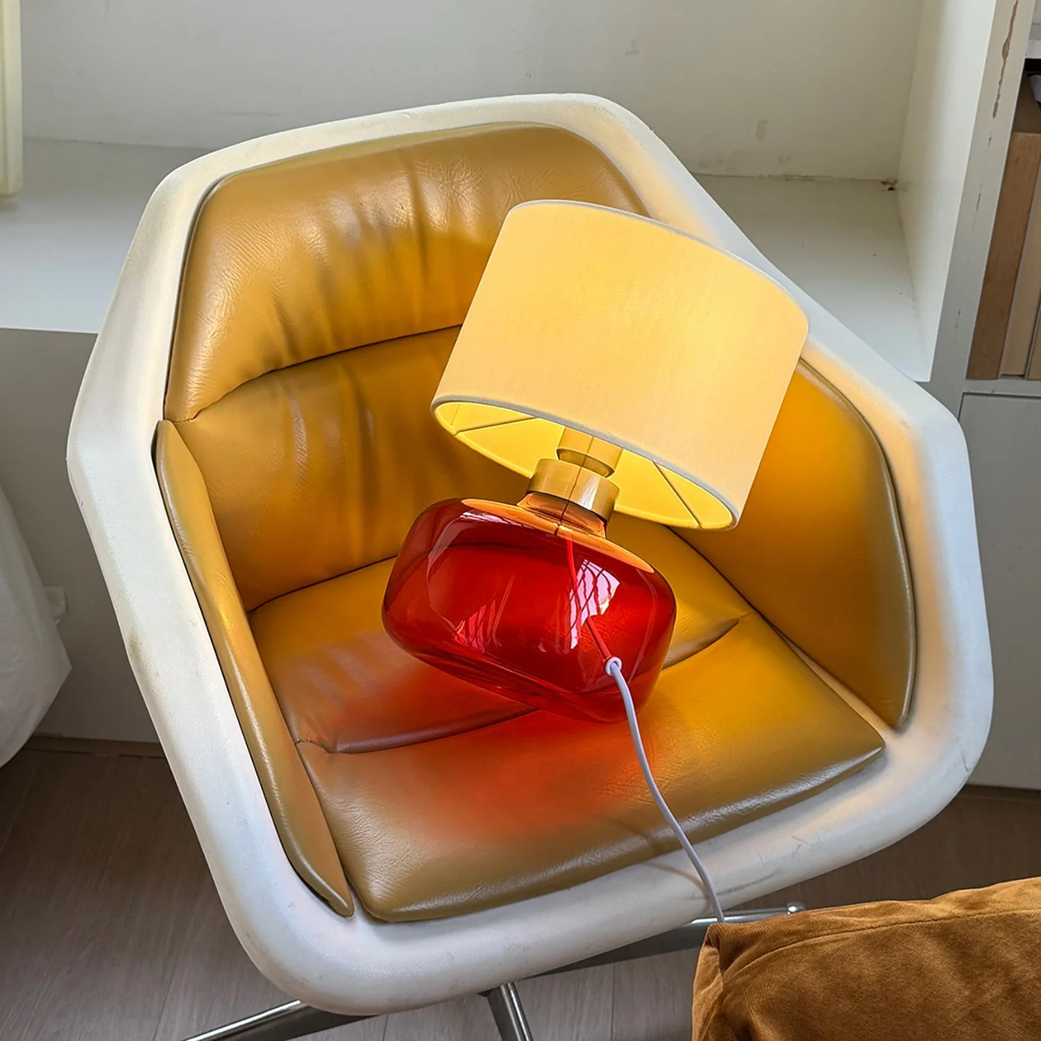 Pillowfort Modern Glass Table Lamp - Image 12