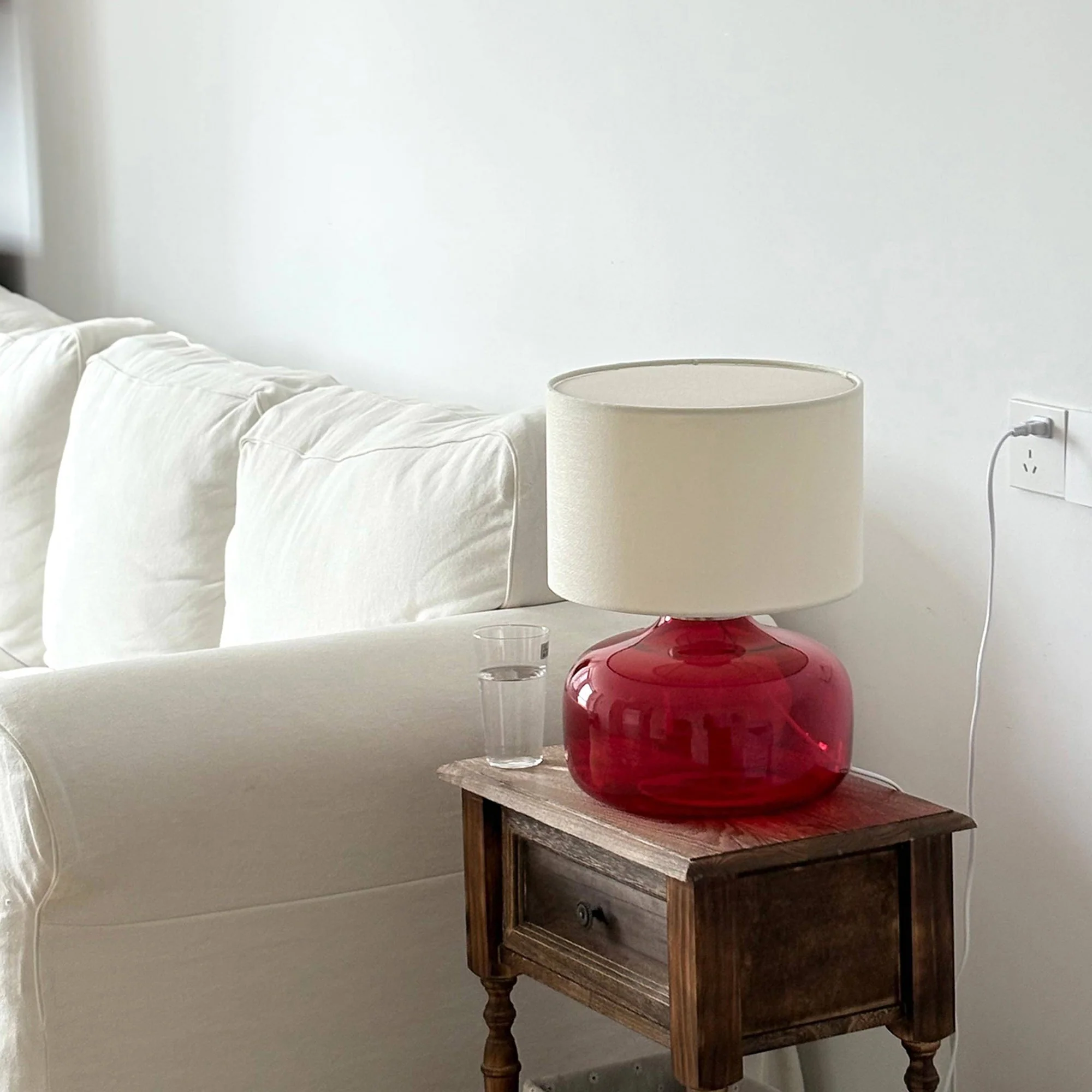 Pillowfort Modern Glass Table Lamp - Image 14