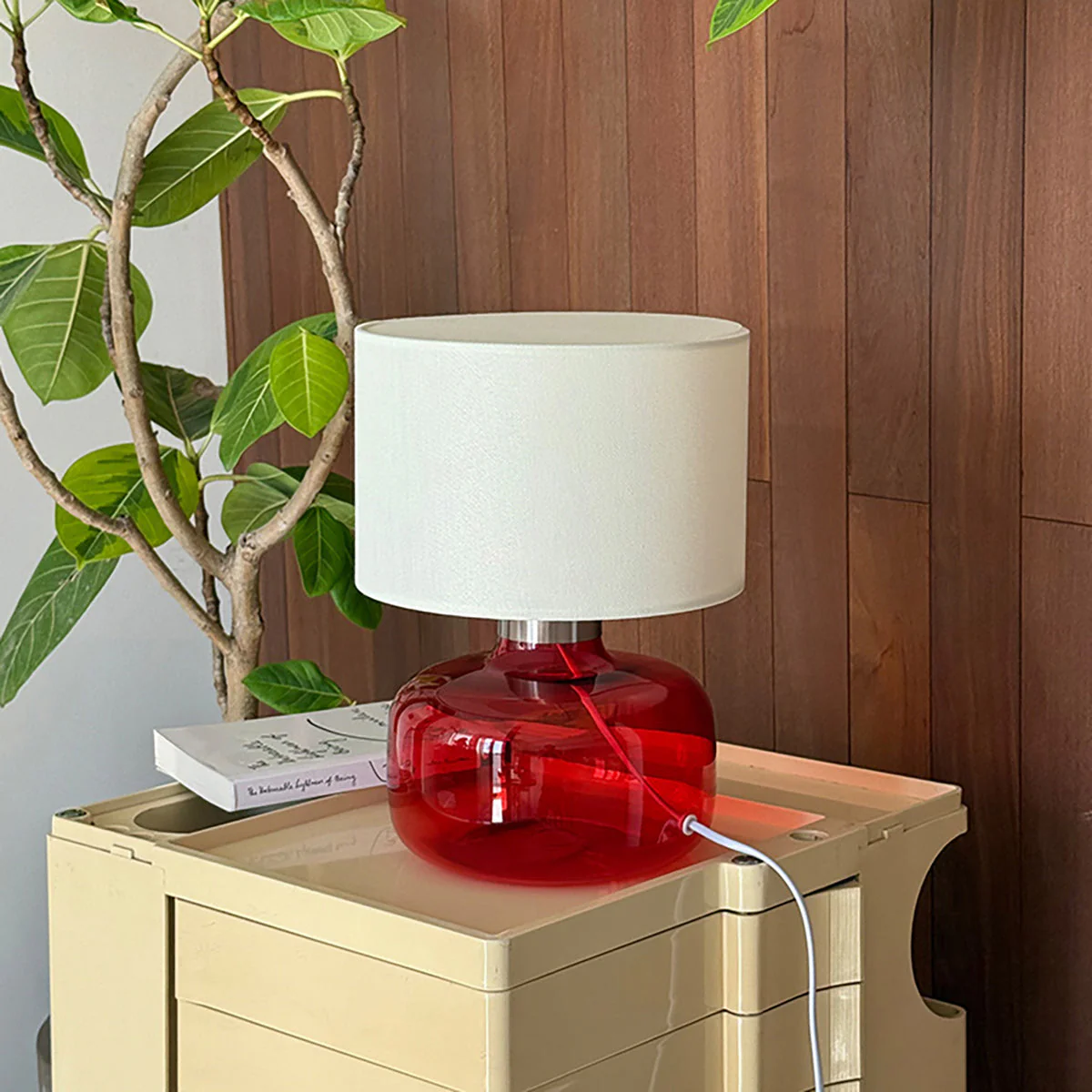 Pillowfort Modern Glass Table Lamp - Image 15