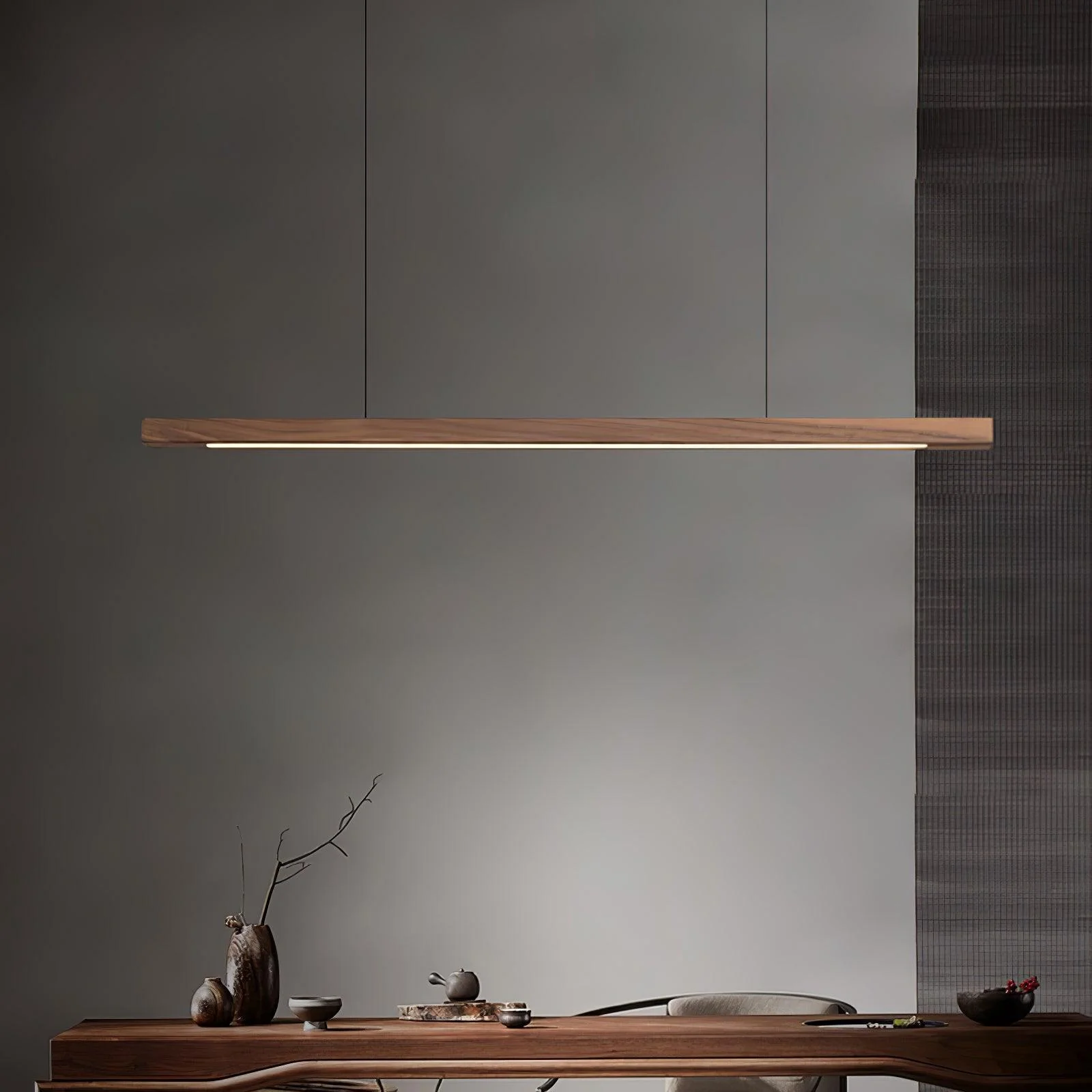 Plexa Wooden Pendant Light - Image 4