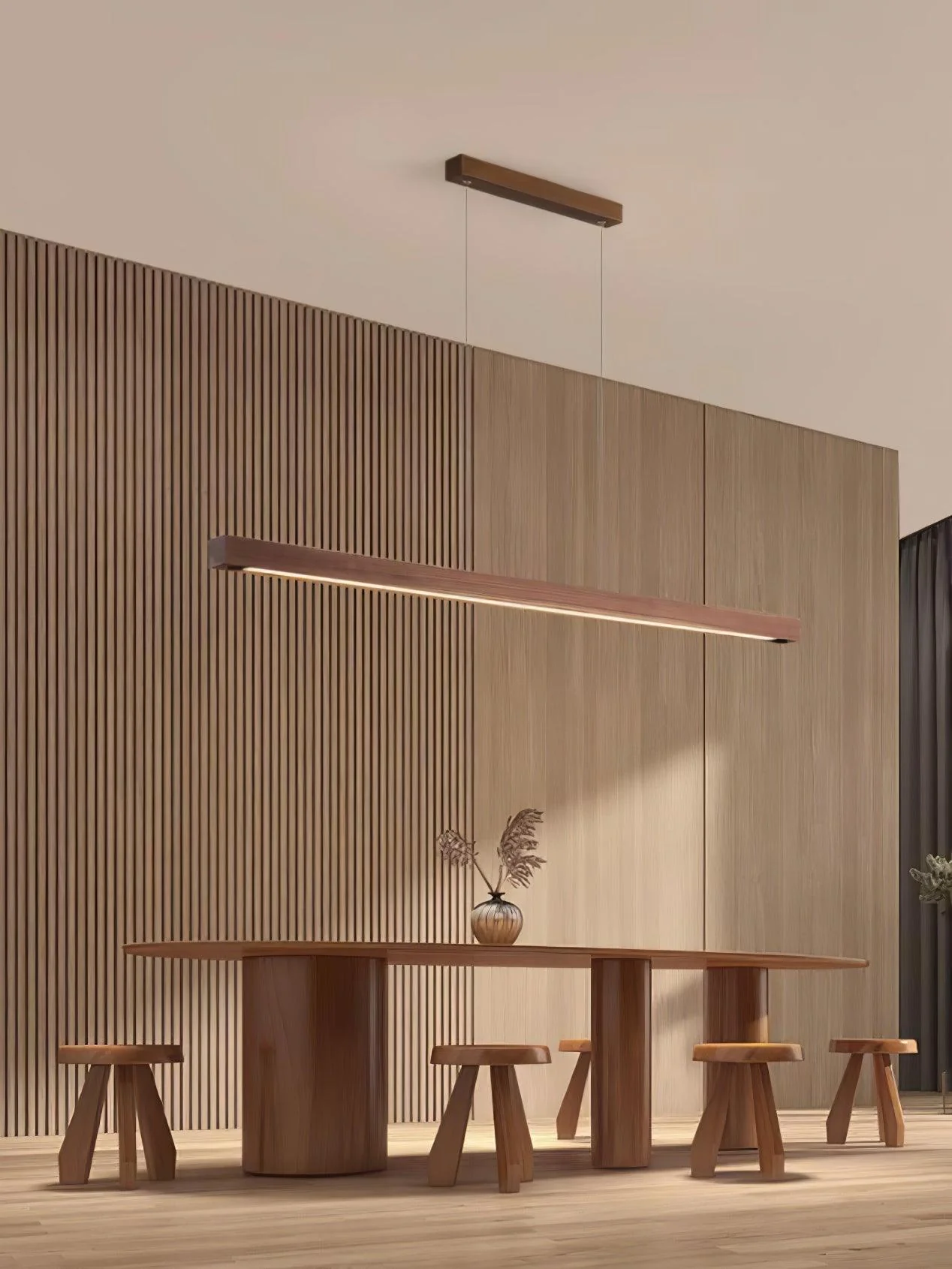 Plexa Wooden Pendant Light - Image 49