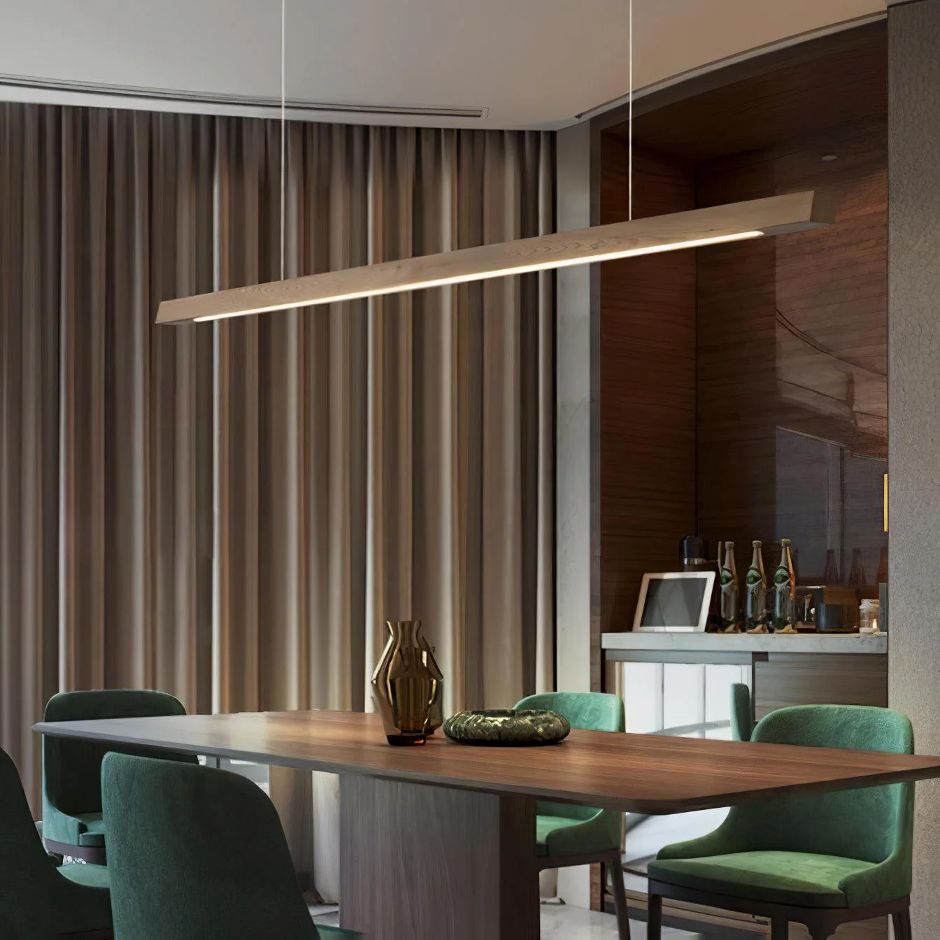 Plexa Wooden Pendant Light - Image 52