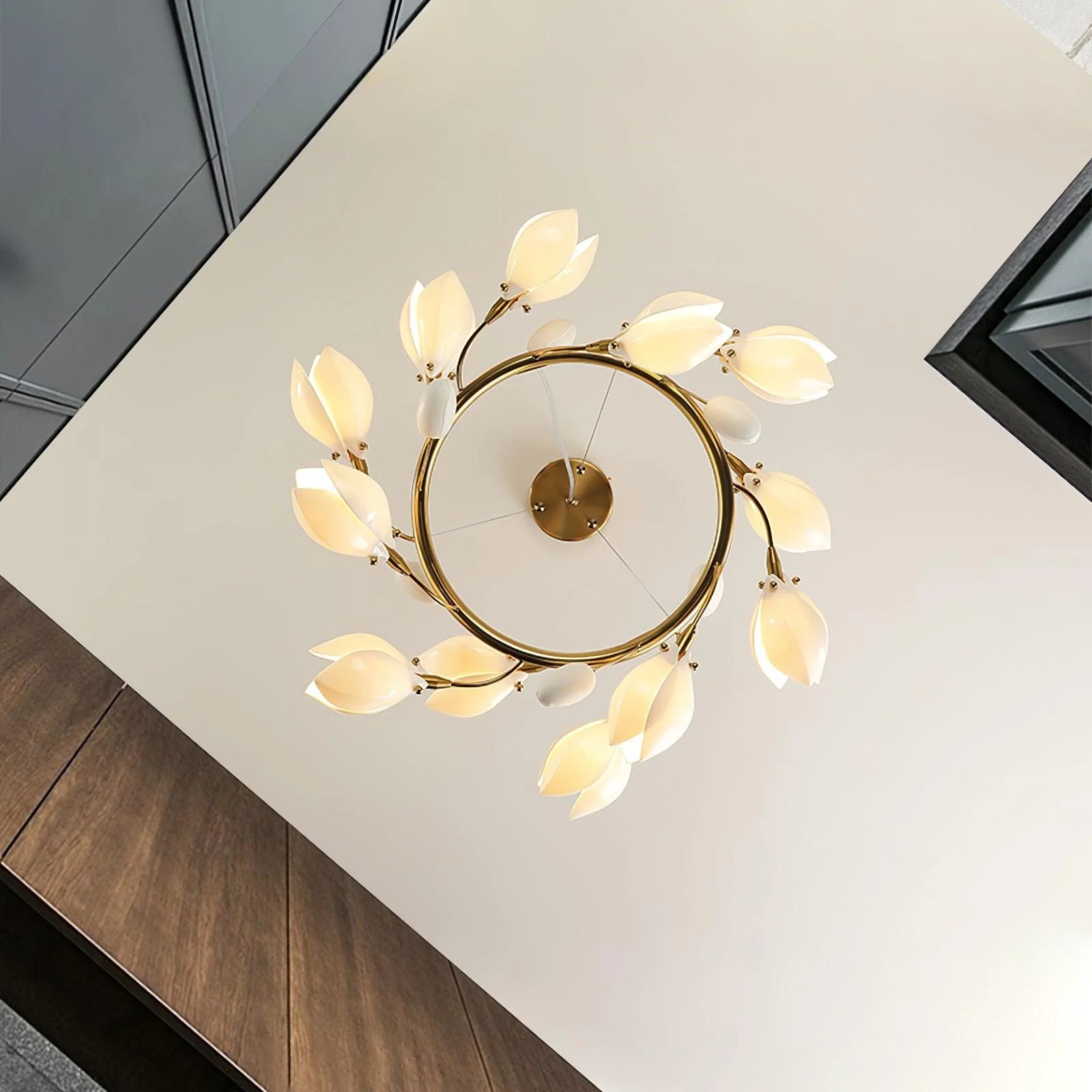 Porcelain Premium Elegance Ceramic Chandelier - Image 12