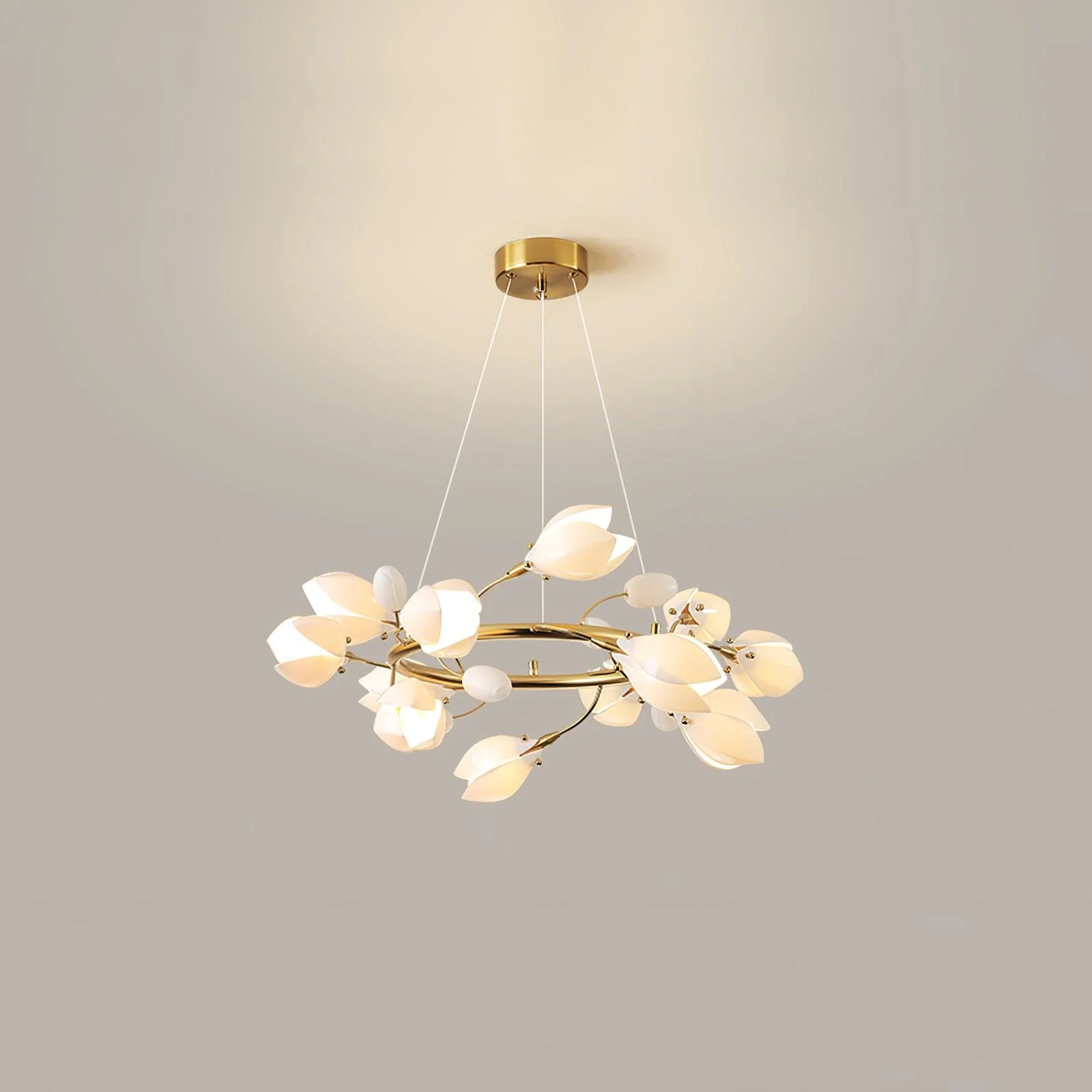 Porcelain Premium Elegance Ceramic Chandelier - Image 14