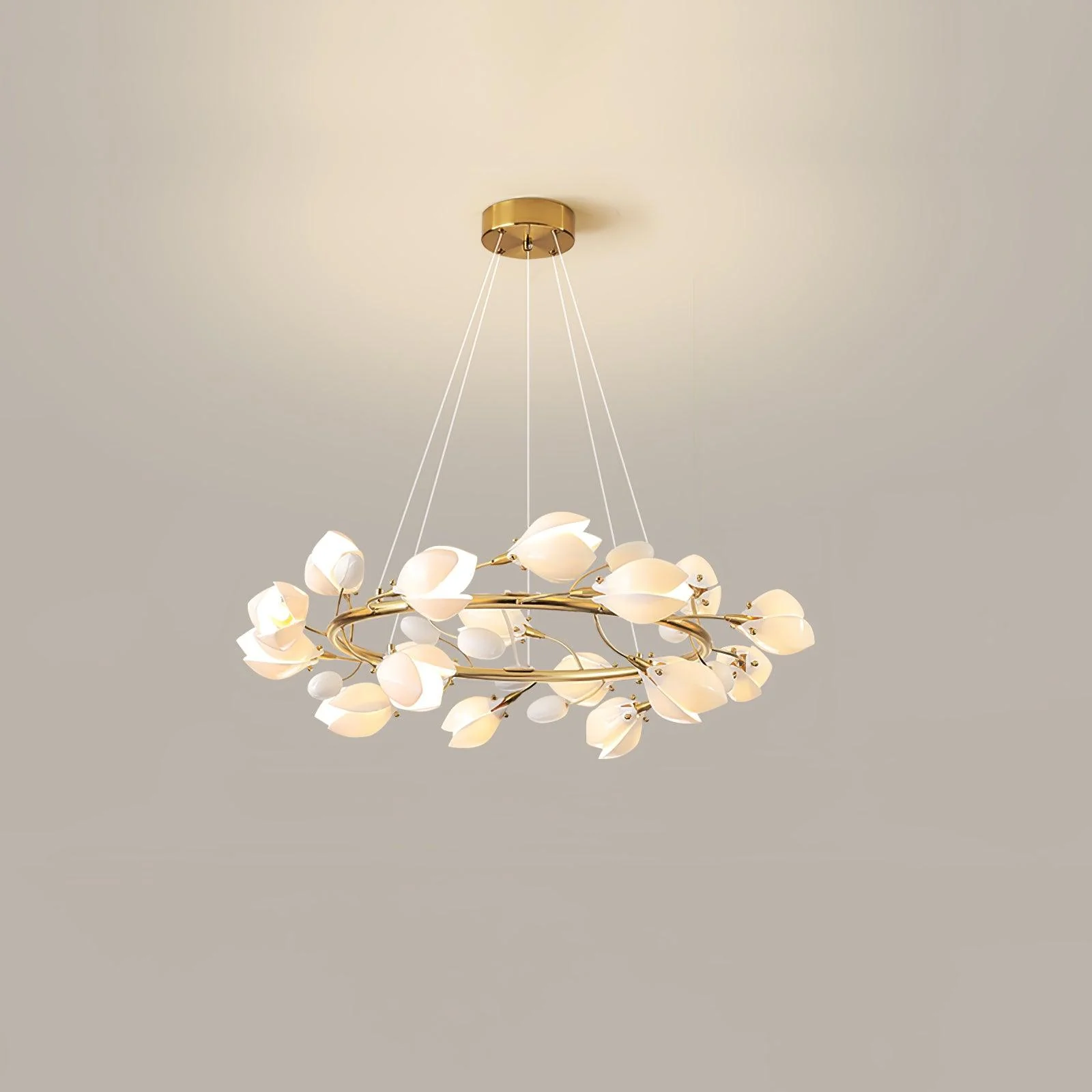 Porcelain Premium Elegance Ceramic Chandelier - Image 15