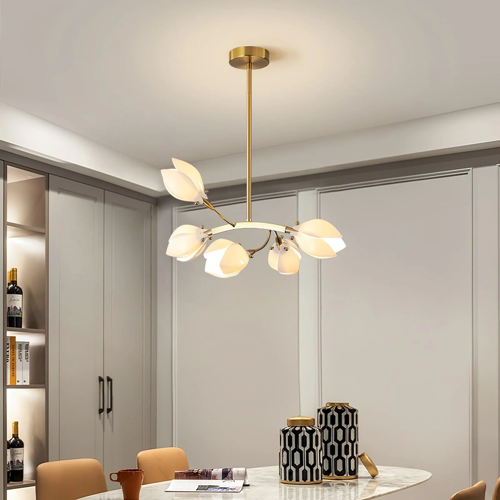 Porcelain Premium Elegance Ceramic Chandelier - Image 18