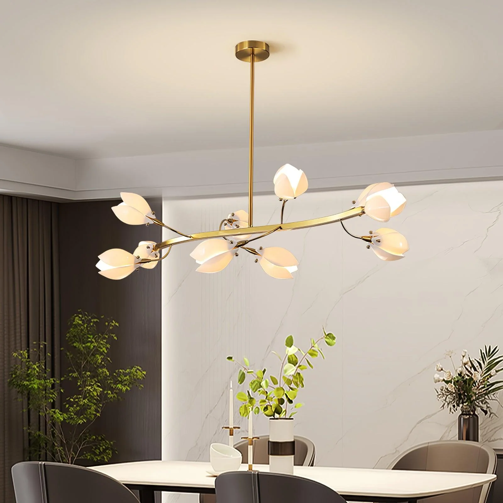 Porcelain Premium Elegance Ceramic Chandelier - Image 19