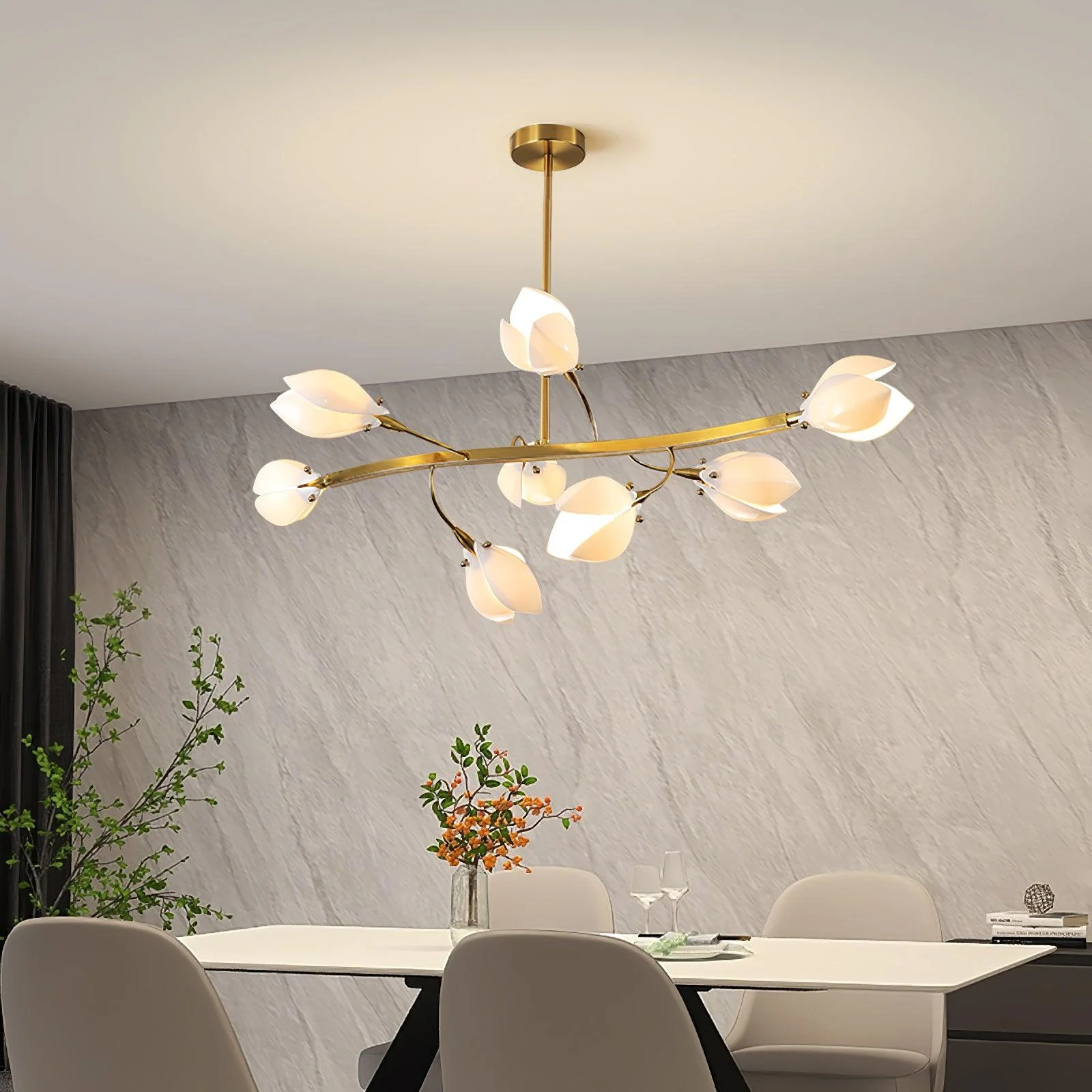 Porcelain Premium Elegance Ceramic Chandelier - Image 20