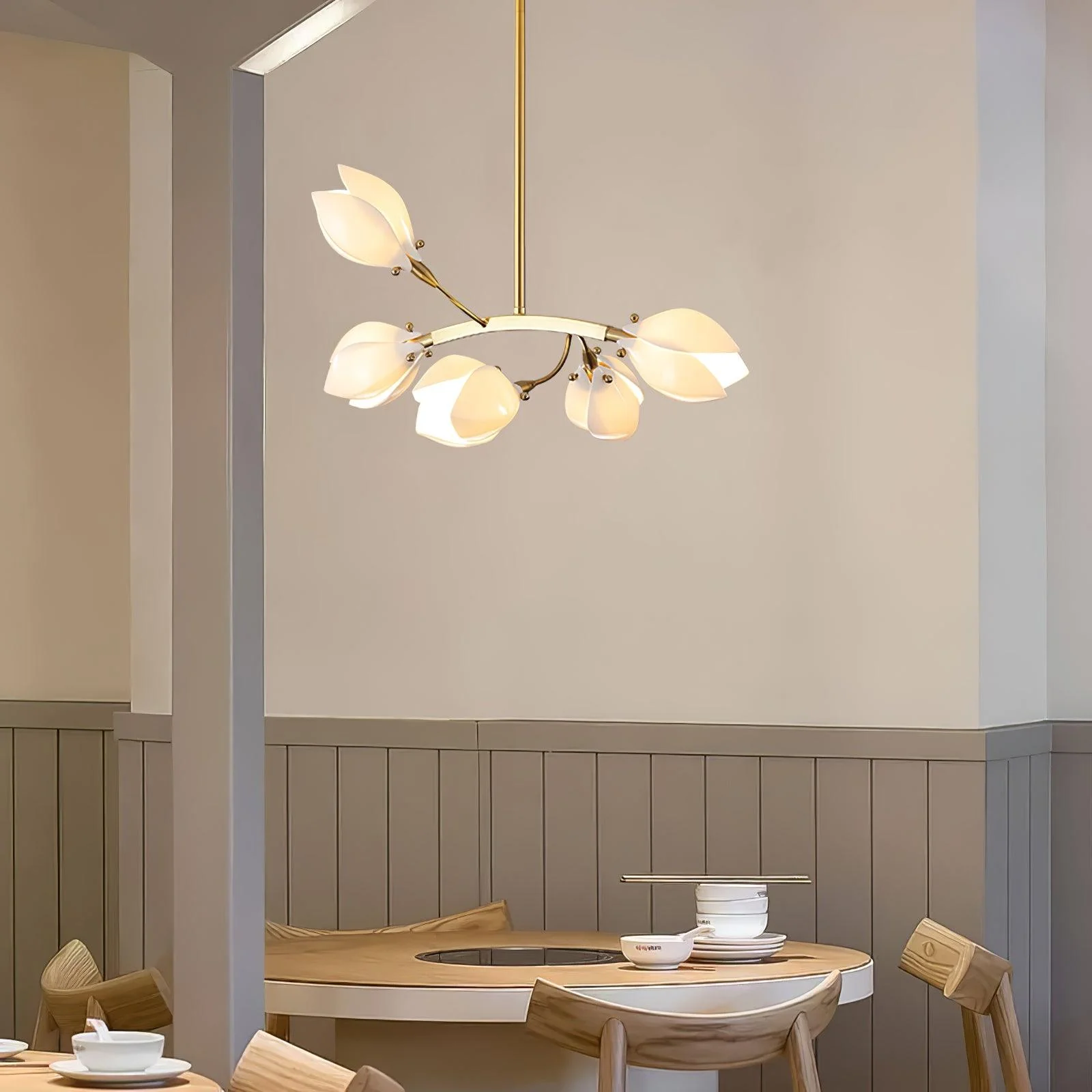 Porcelain Premium Elegance Ceramic Chandelier - Image 21