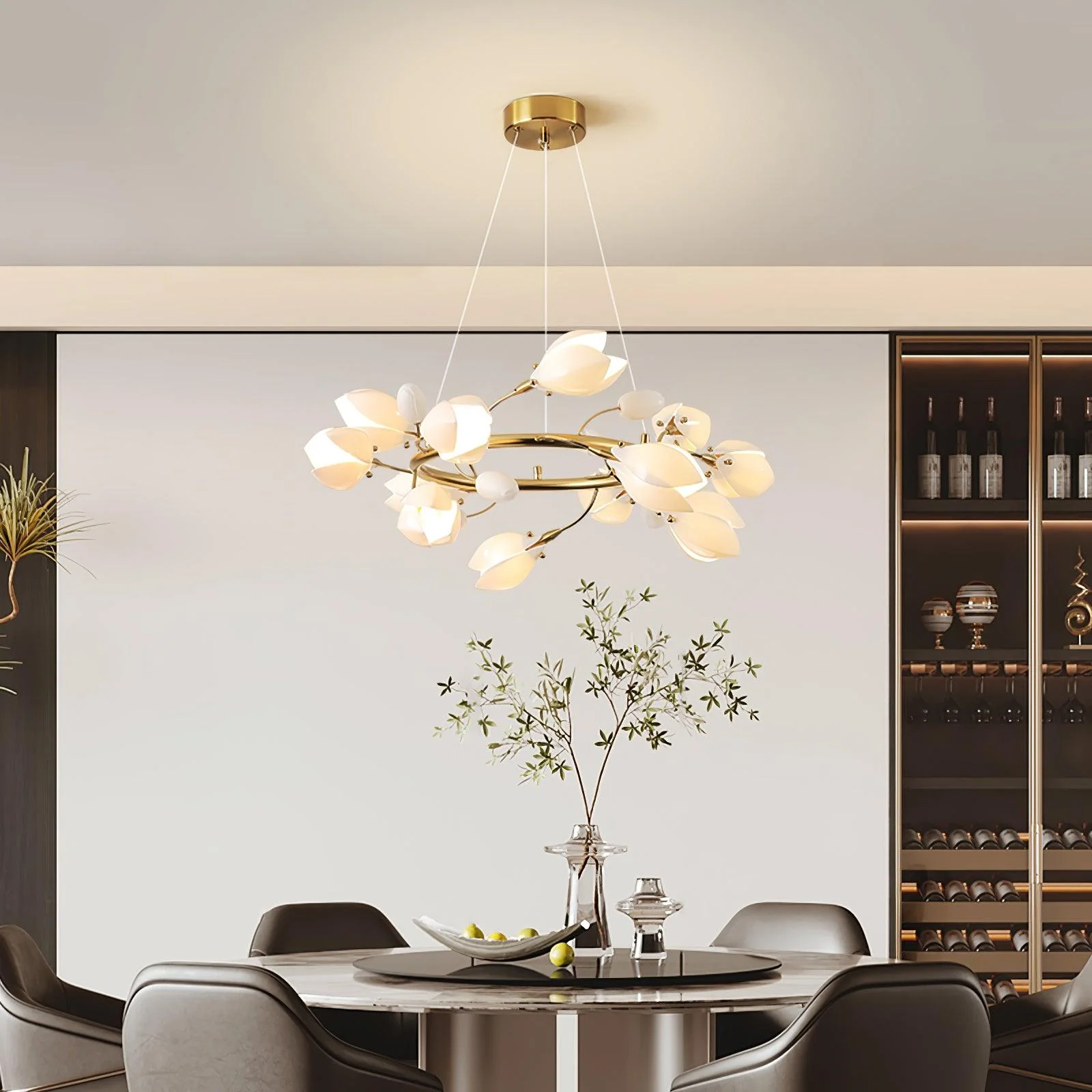 Porcelain Premium Elegance Ceramic Chandelier - Image 22