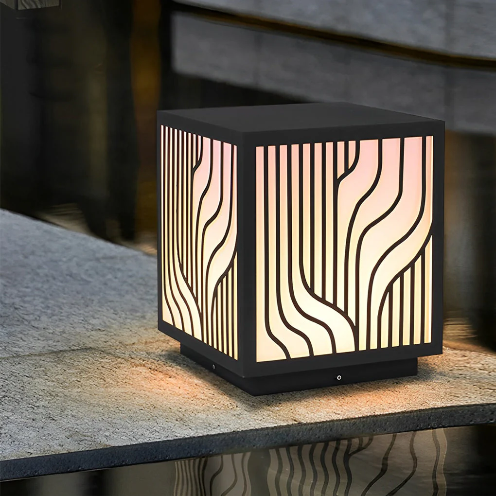 Primav Creative LED Modern Outdoor Fence Post Light