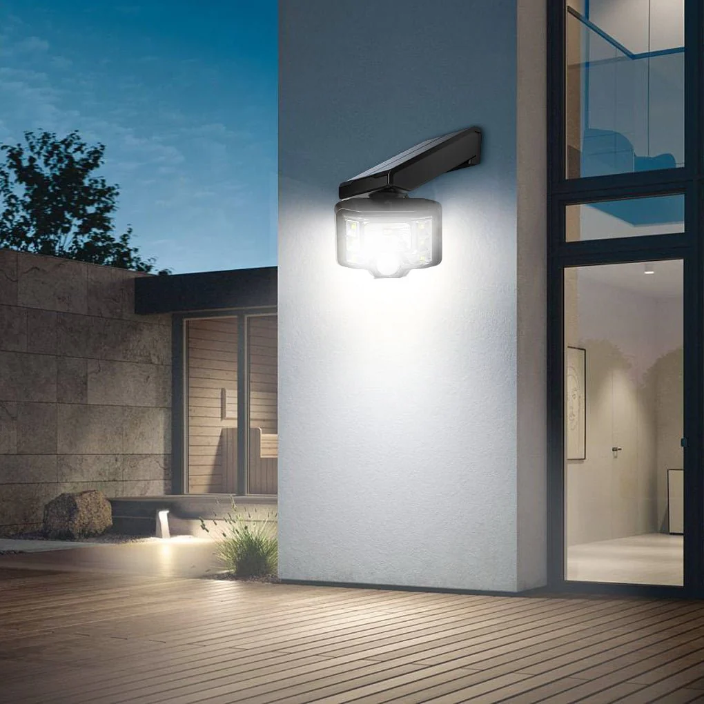 Priscilla Adjustable Spotlight Motion ABS Outdoor Wall Lights - Image 4