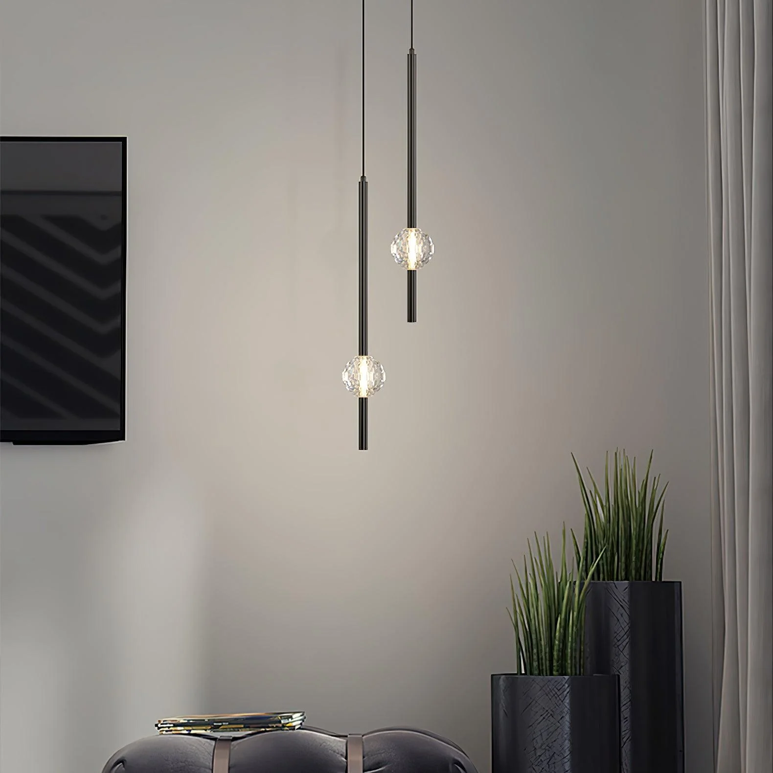 Prism Crystal LED Pendant Lamp - Image 12