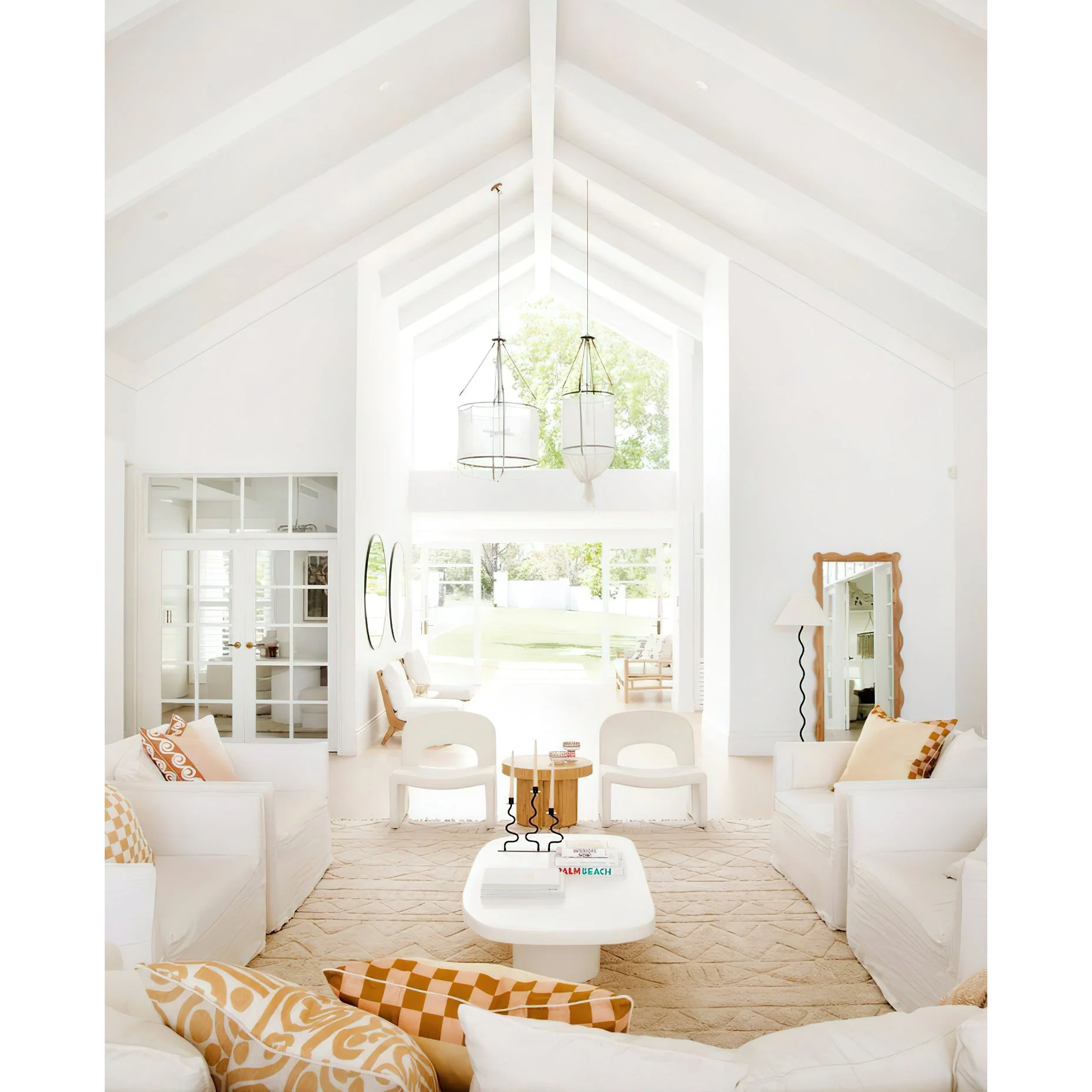 Provence Modern Linen Fabric Pendant Light - Image 12