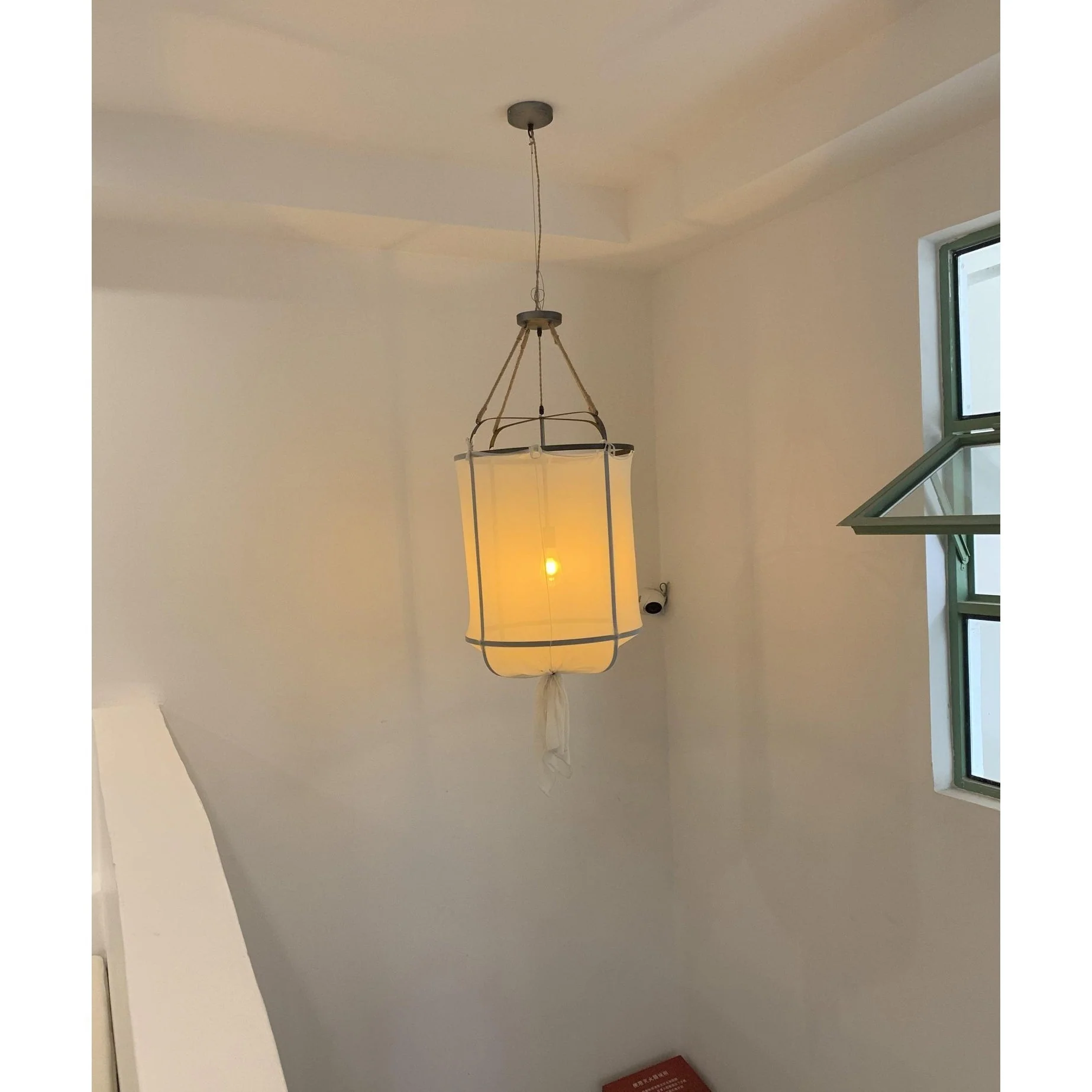 Provence Modern Linen Fabric Pendant Light - Image 13