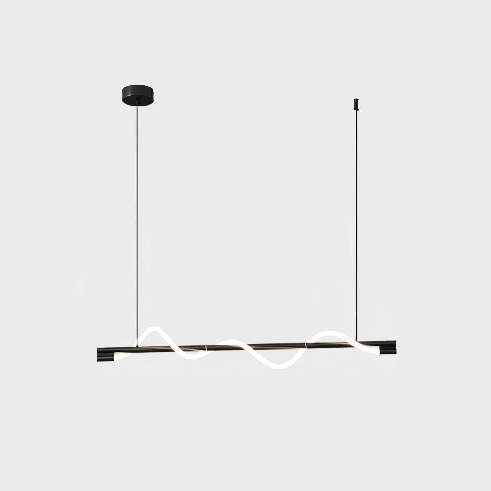 Pulse Minimalist Brass Pendant Lamp - Image 42