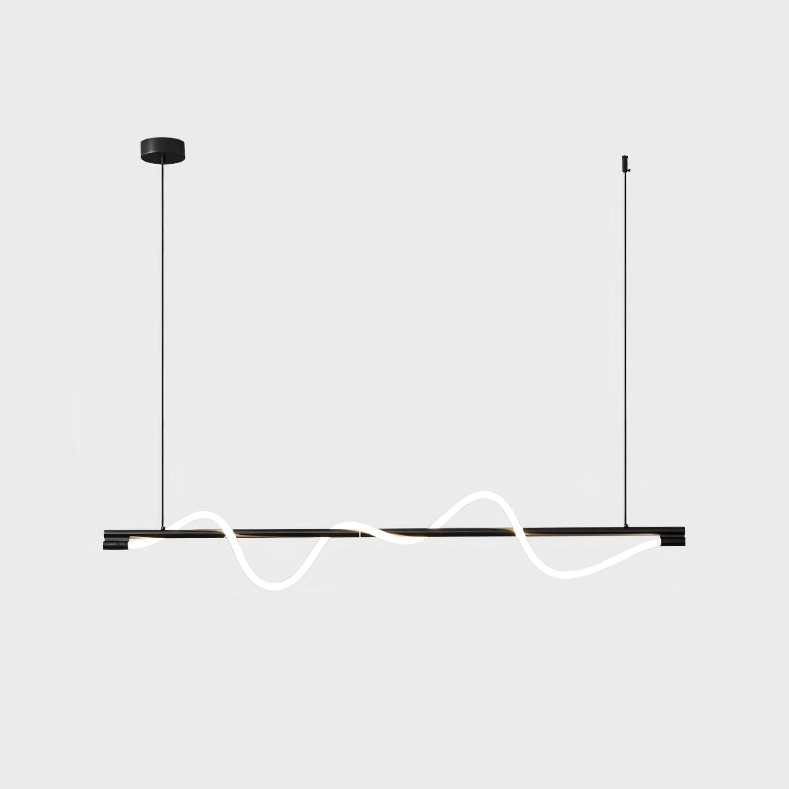 Pulse Minimalist Brass Pendant Lamp - Image 51