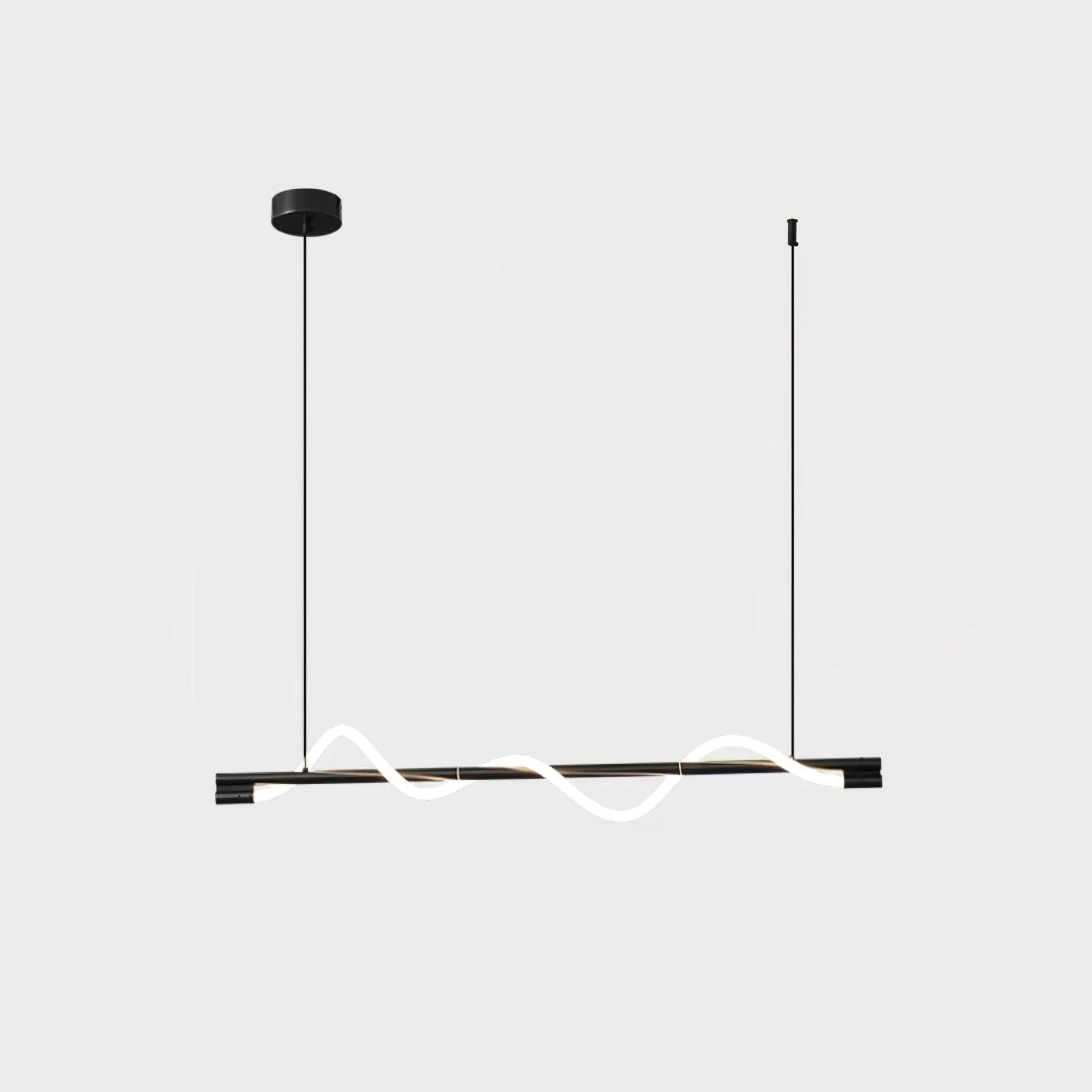 Pulse Minimalist Brass Pendant Lamp - Image 6
