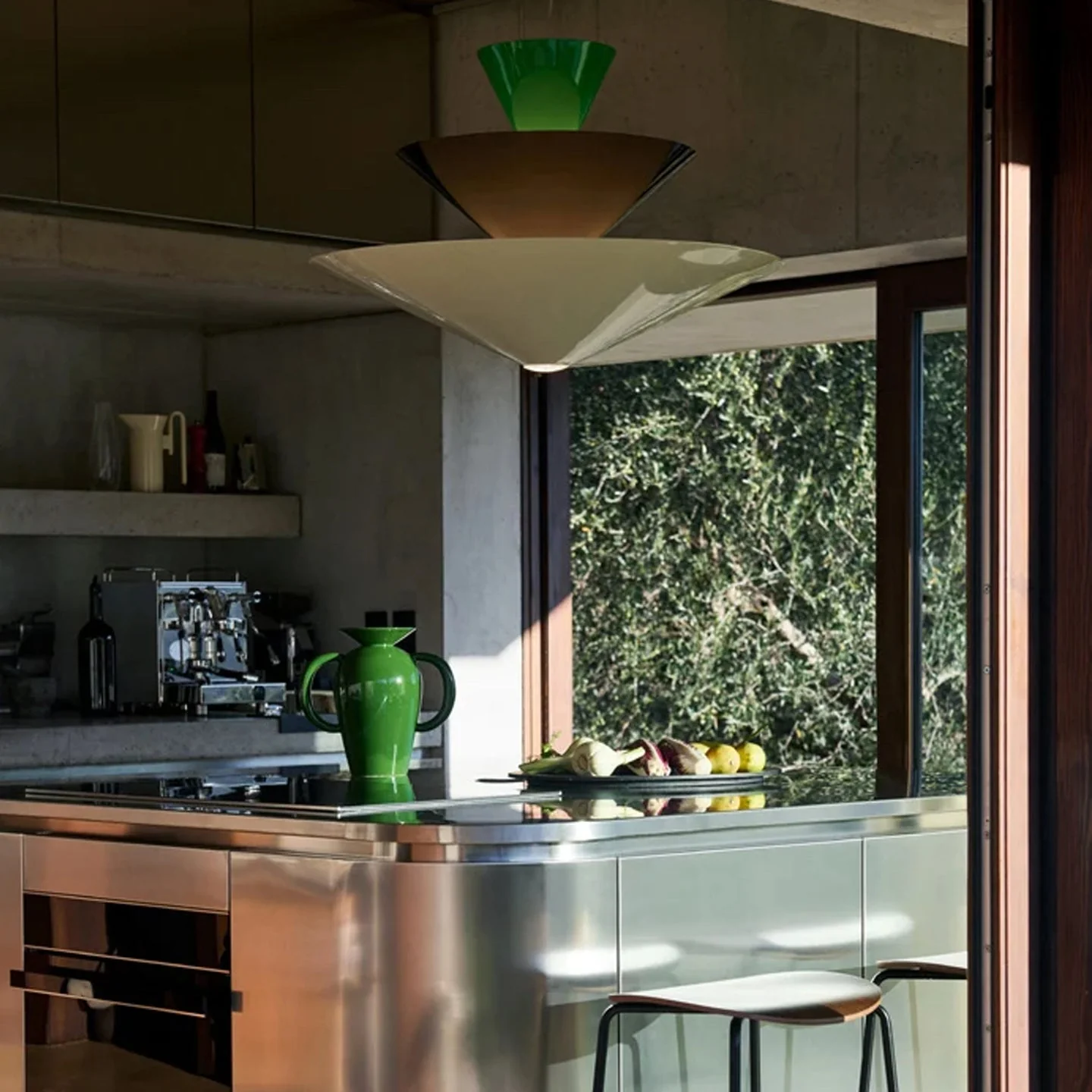 Pyramia Tiered Color Block Pendant Light - Image 17