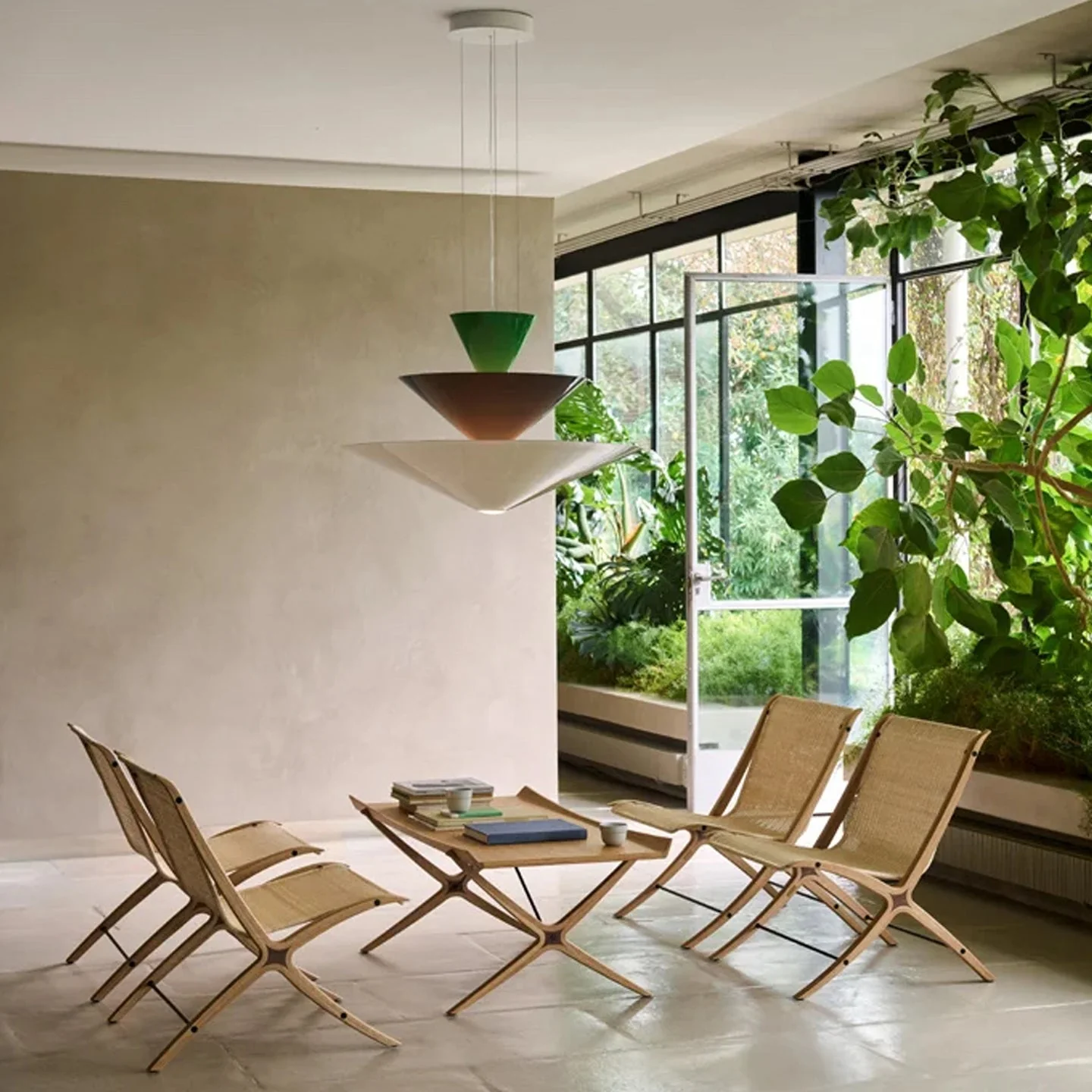Pyramia Tiered Color Block Pendant Light - Image 18