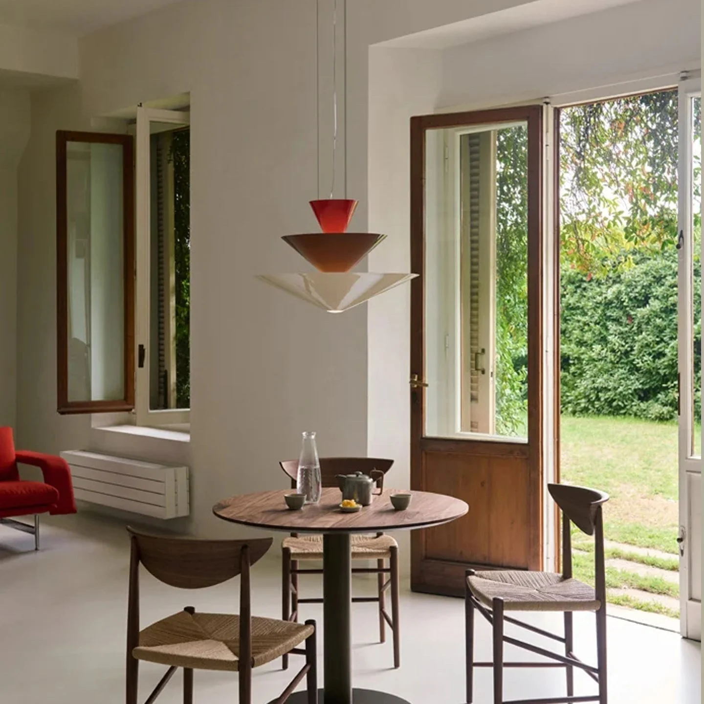 Pyramia Tiered Color Block Pendant Light - Image 23