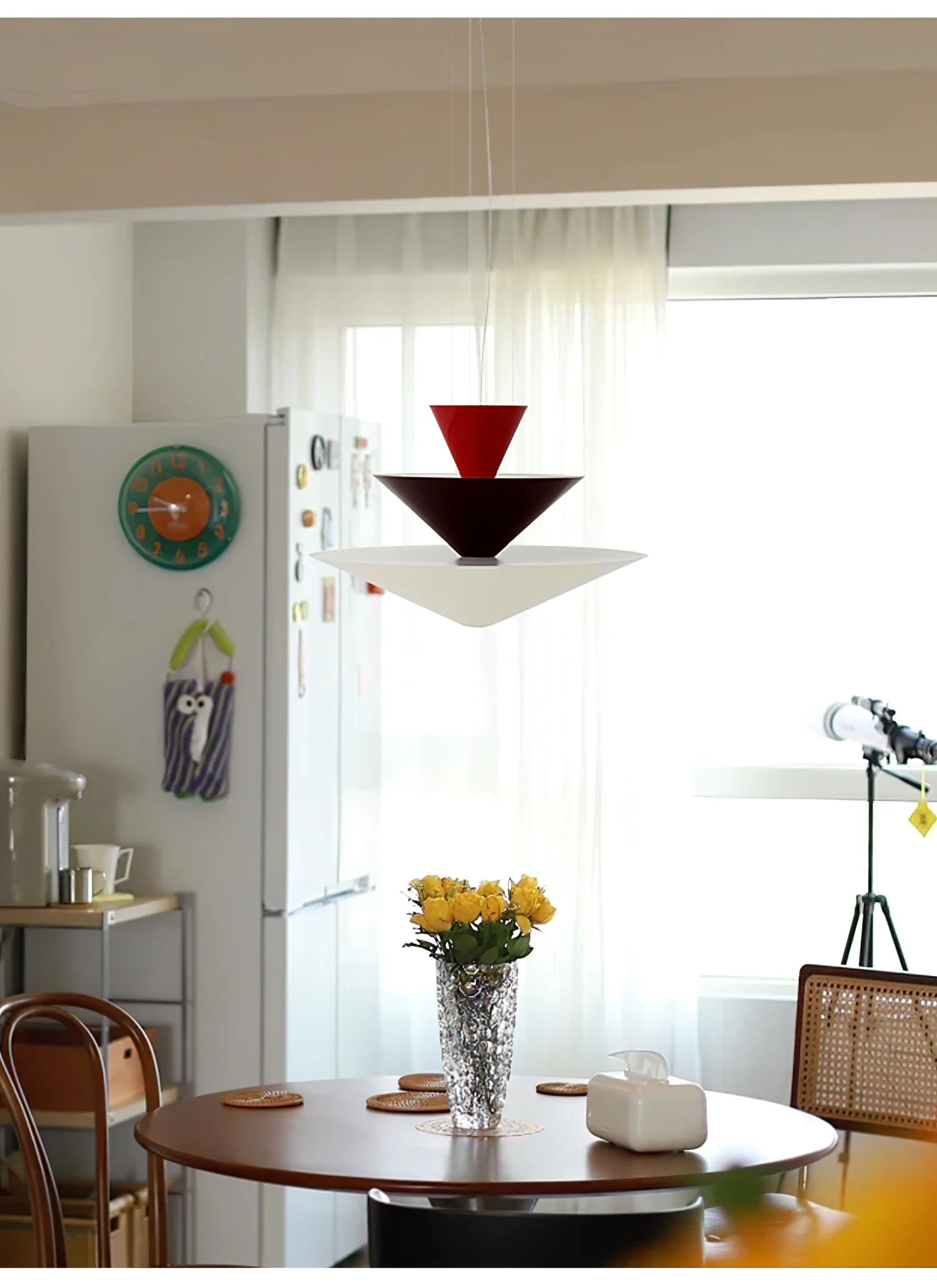 Pyramia Tiered Color Block Pendant Light - Image 6