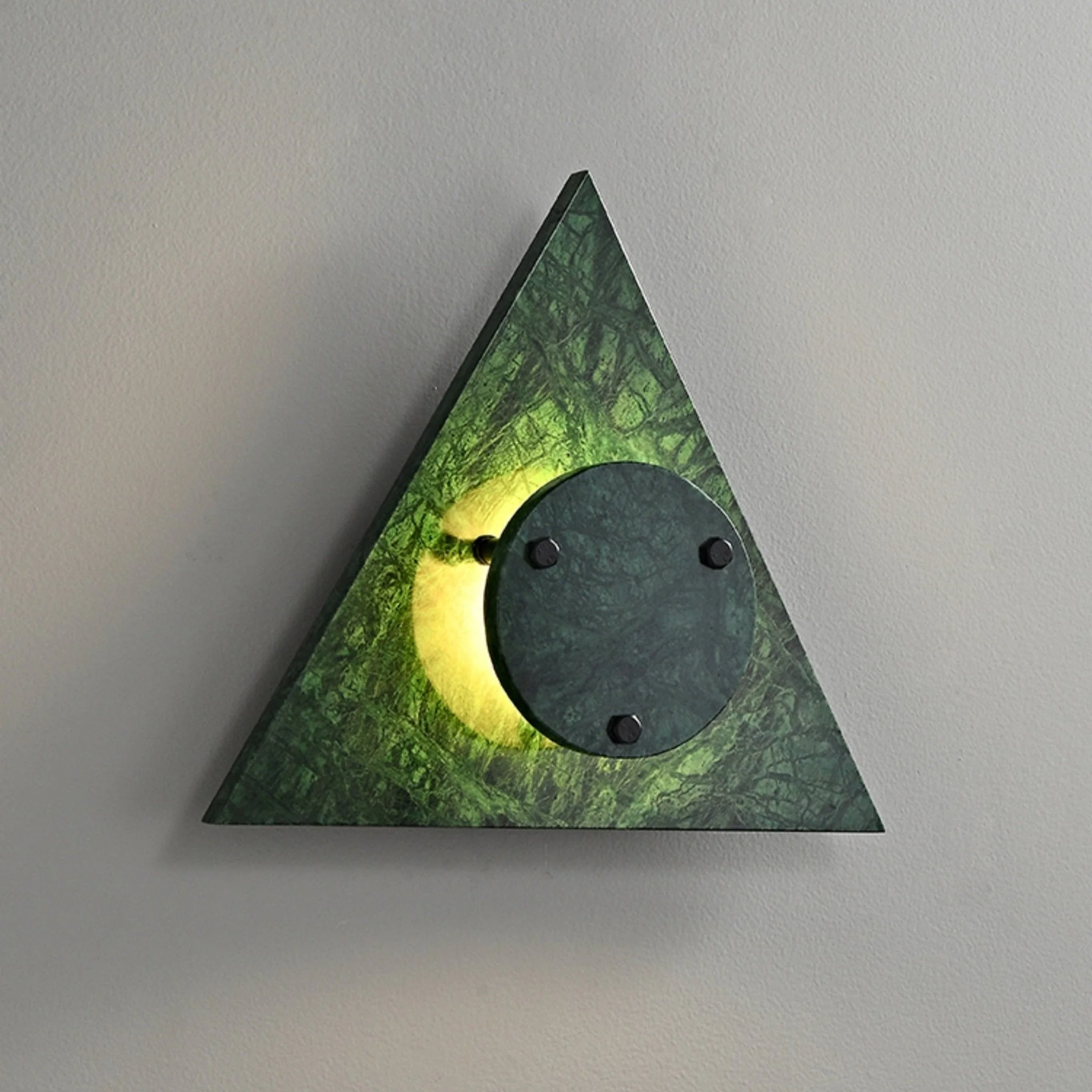 Pyramid Rustic Marble Wall Light - Image 10