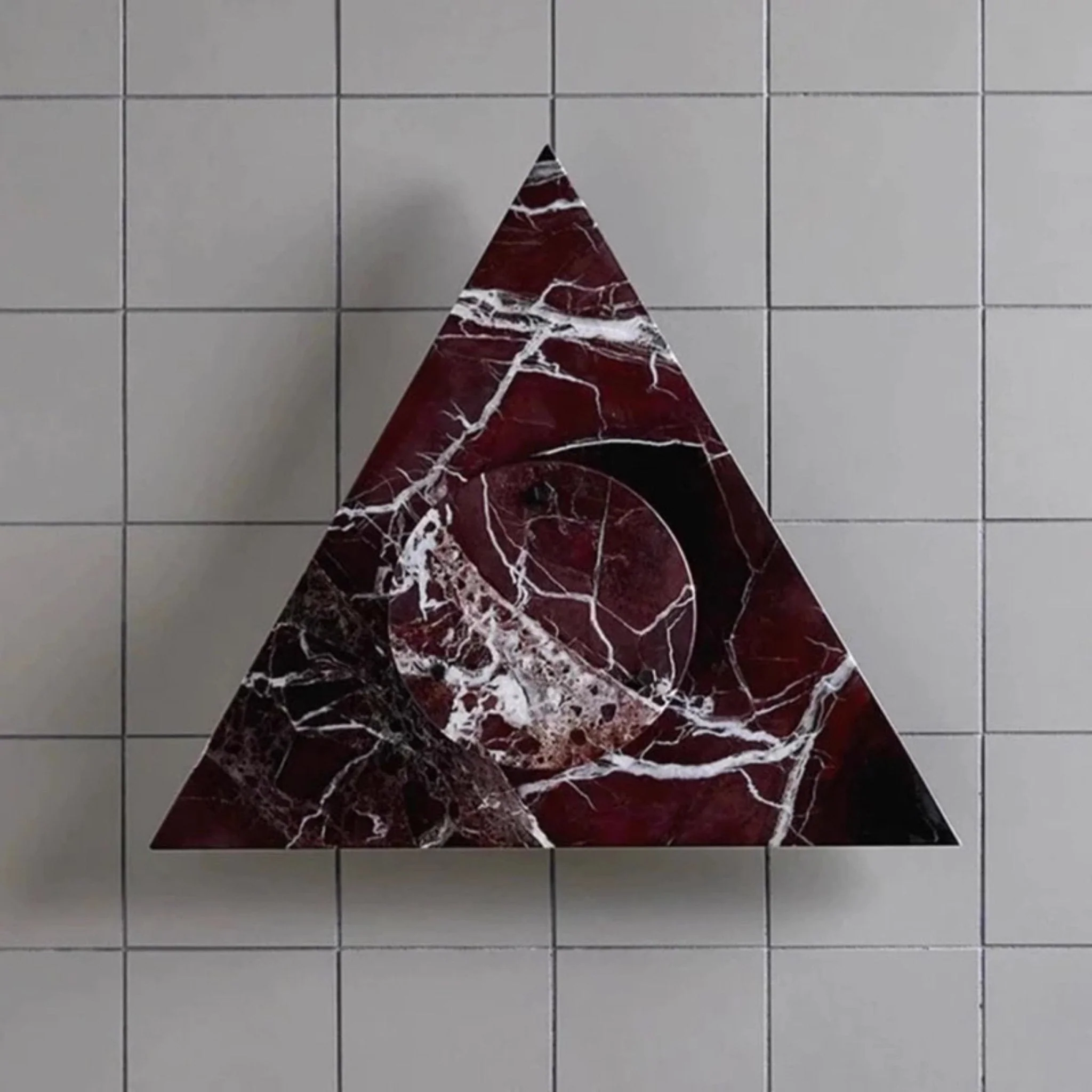 Pyramid Rustic Marble Wall Light - Image 14