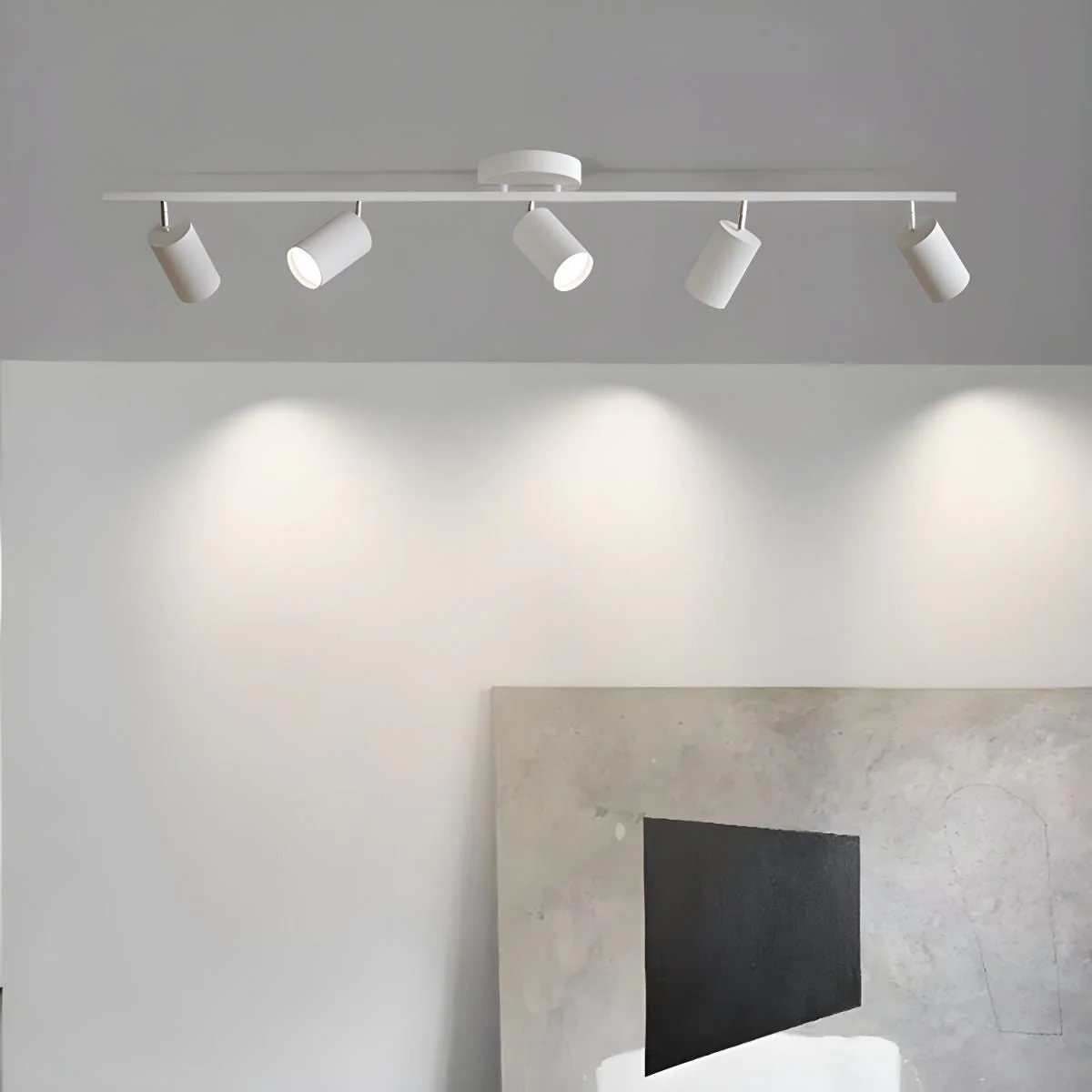 Quadra Aluminum Contemporary Ceiling Light - Image 14