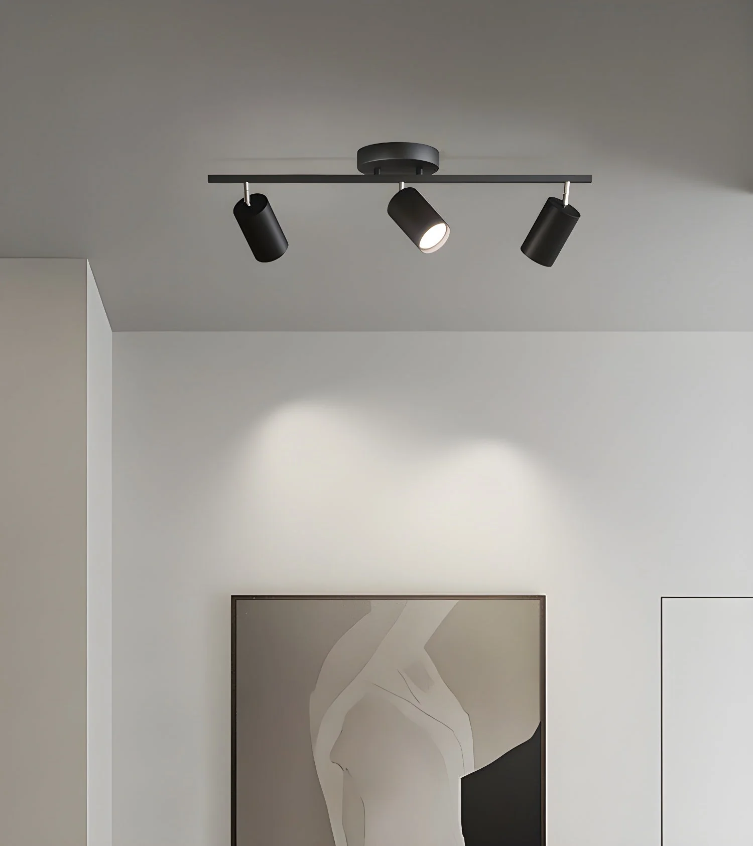 Quadra Aluminum Contemporary Ceiling Light - Image 17