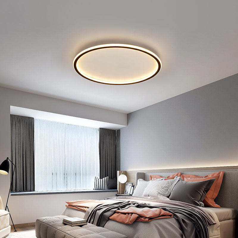 Quasso Flush Mount Ceiling Light Modern LED Round - Image 10