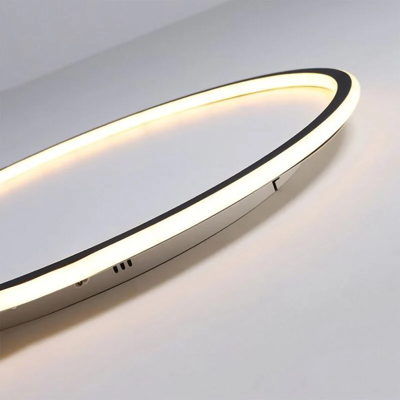 Quasso Flush Mount Ceiling Light Modern LED Round - Image 3