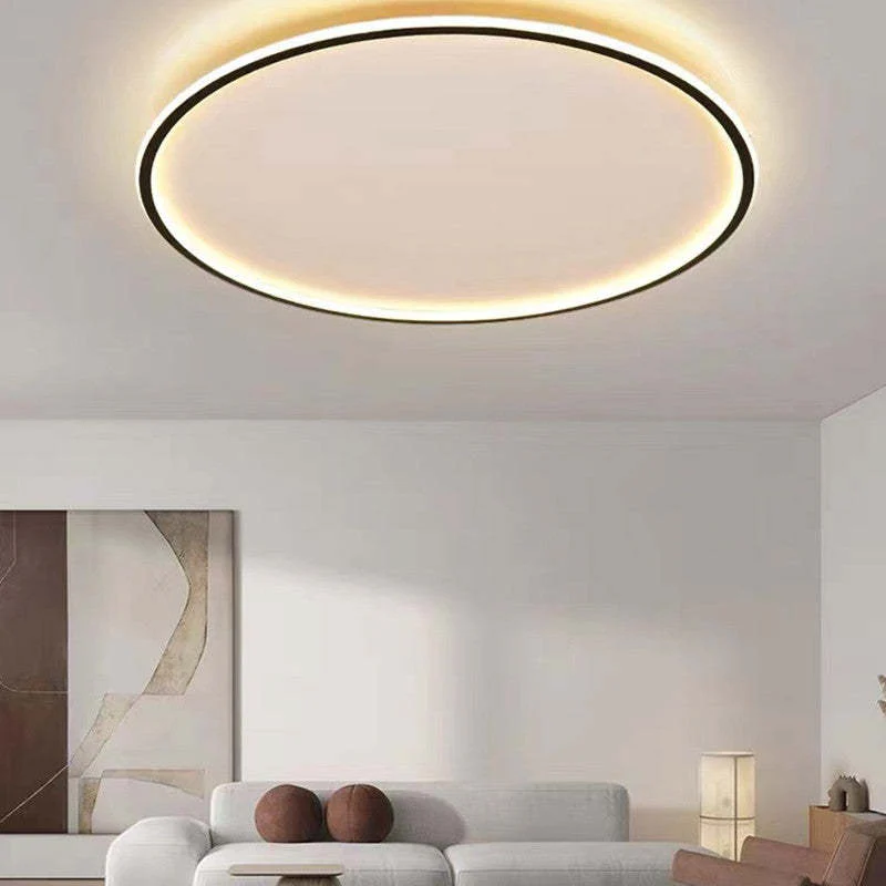 Quasso Flush Mount Ceiling Light Modern LED Round - Image 5