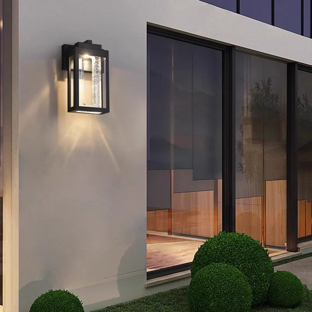 Quicy Classic Ideas Crystal Outdoor Wall Light