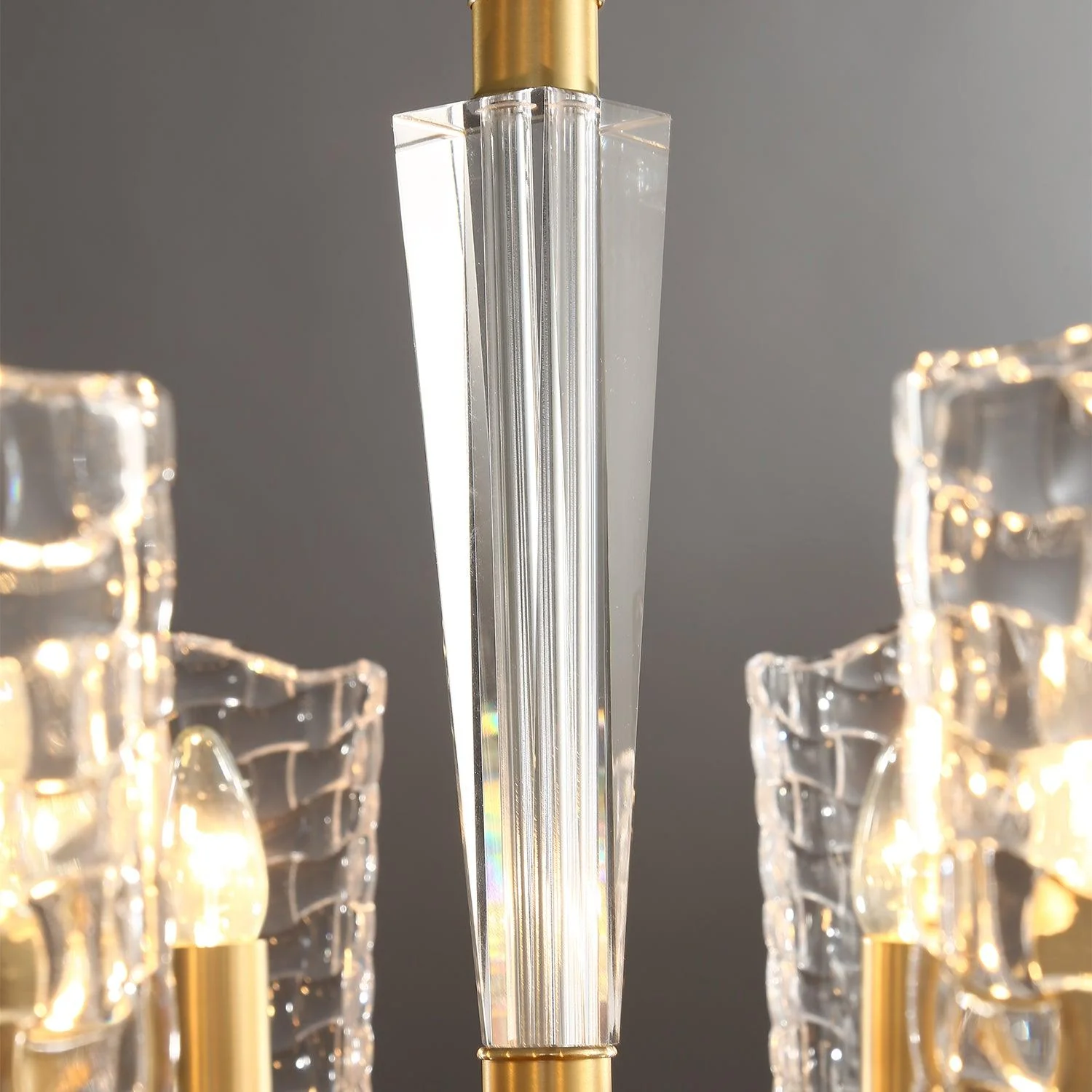 Radiant Luxury Brass Chandelier - Image 24