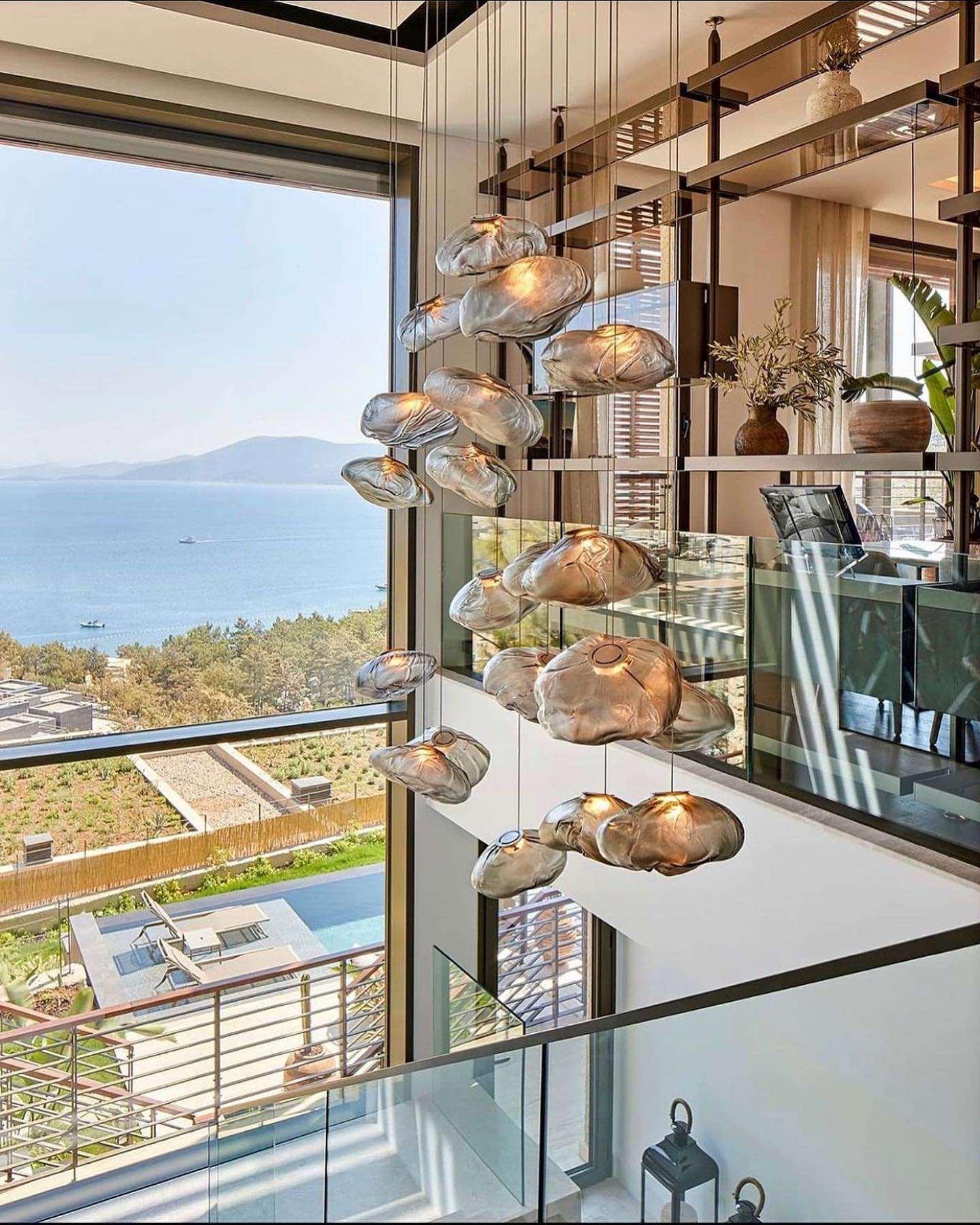 Random Modern Glass Pendant Light - Image 22
