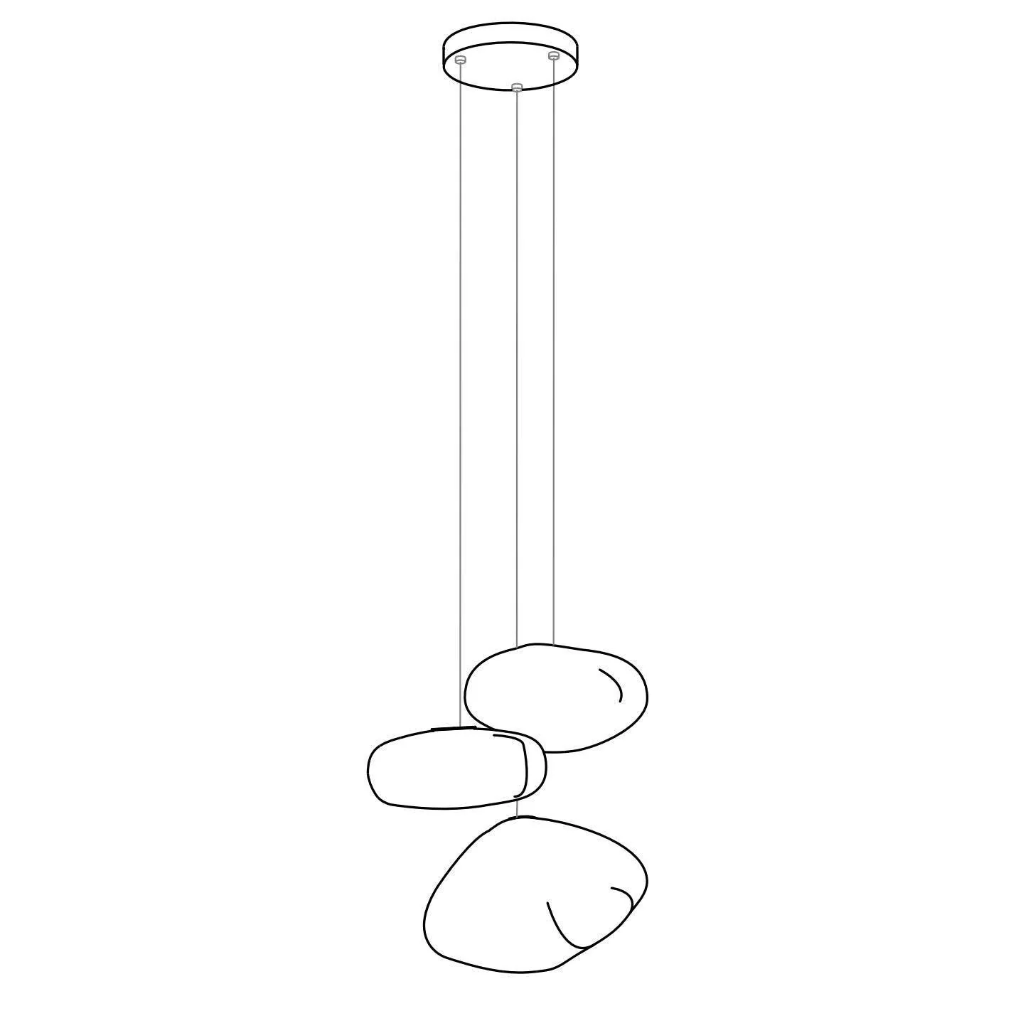 Random Modern Glass Pendant Light - Image 34