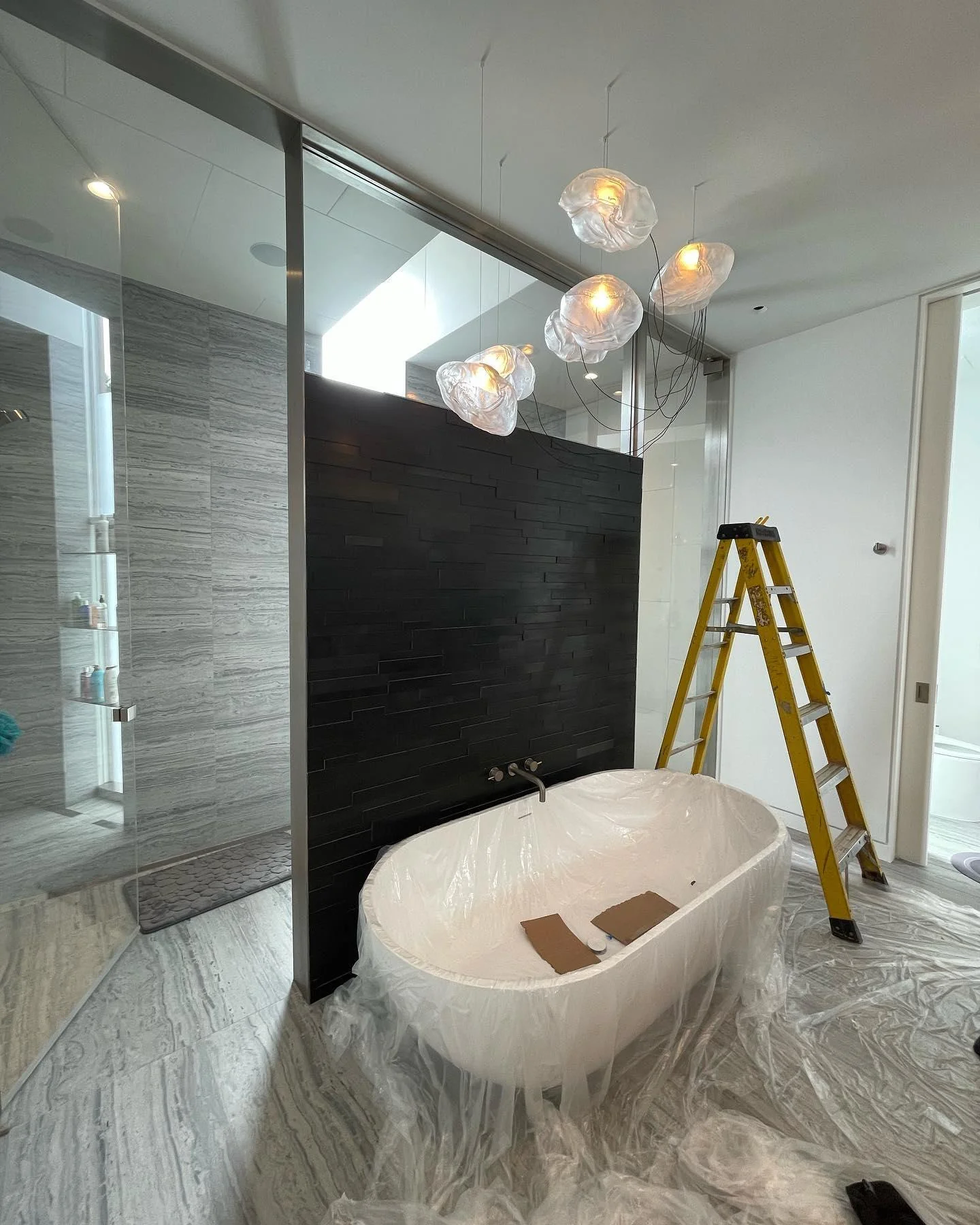 Random Modern Glass Pendant Light - Image 58