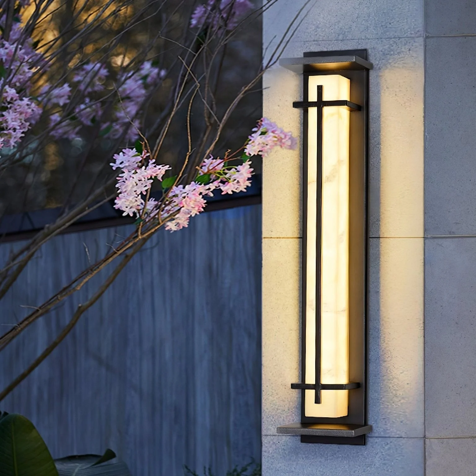 Ray Contemporary Stainless Steel Wall Light - Image 33