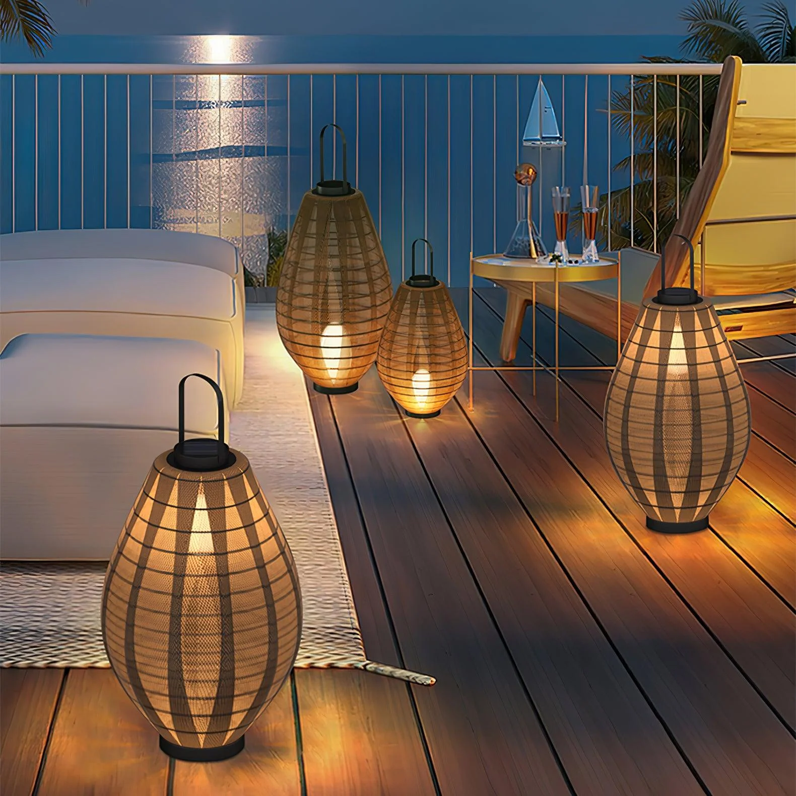 Ray Mesh Beacon Outdoor Lamp - Image 33