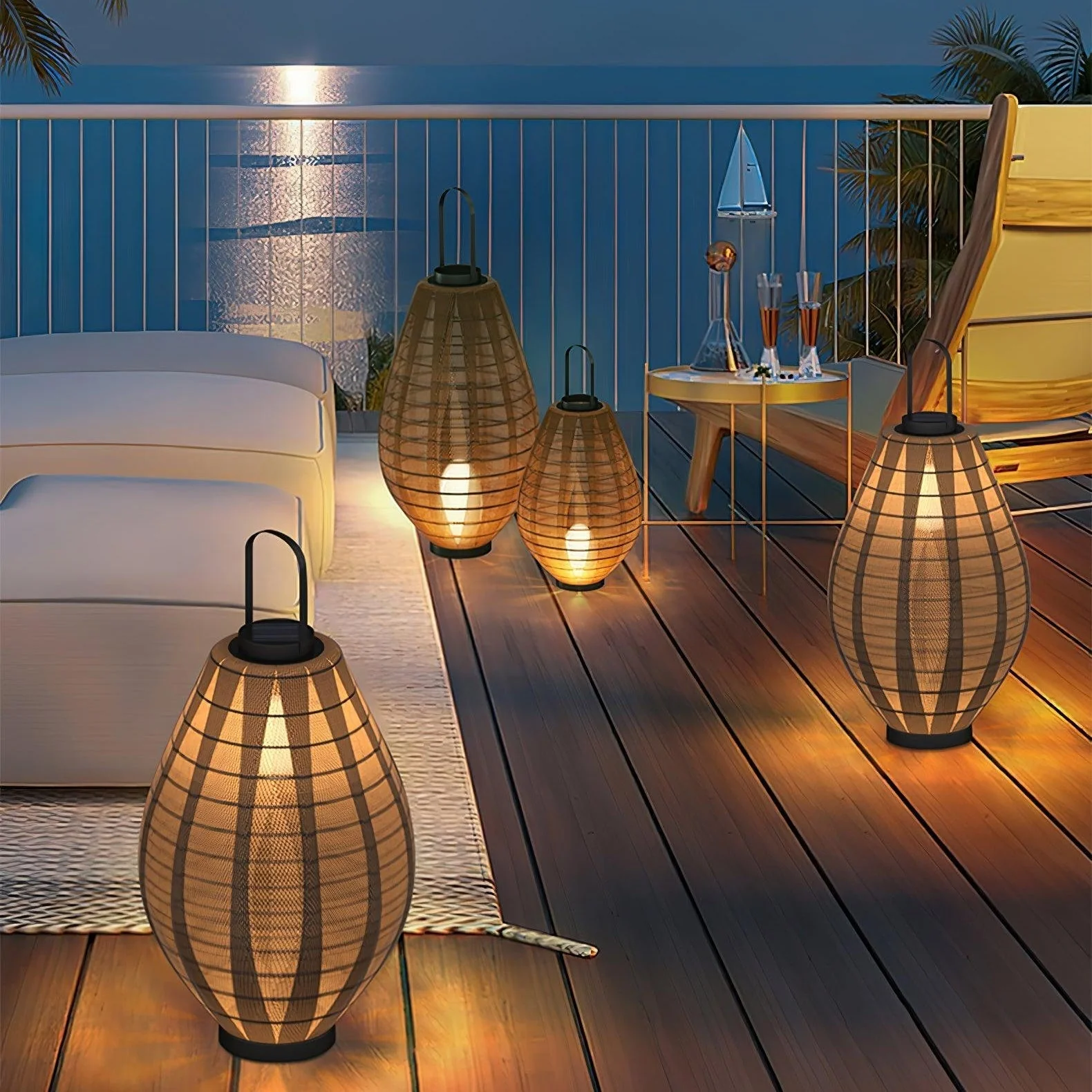 Ray Mesh Beacon Outdoor Lamp - Image 40