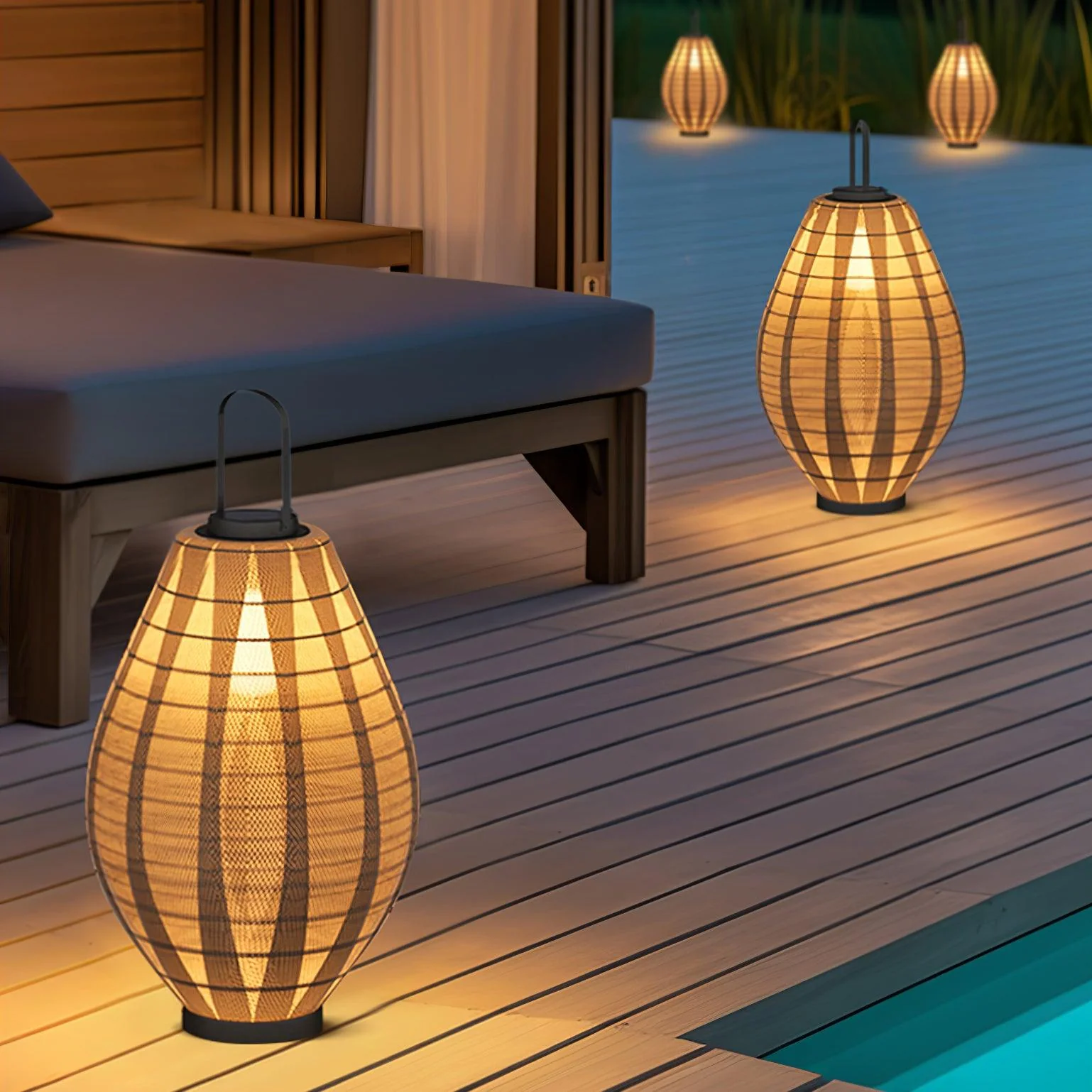 Ray Mesh Beacon Outdoor Lamp - Image 8