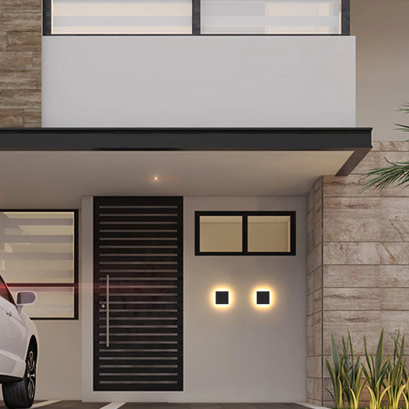 Ray Minimalist LED Outdoor Wall Light - Image 2